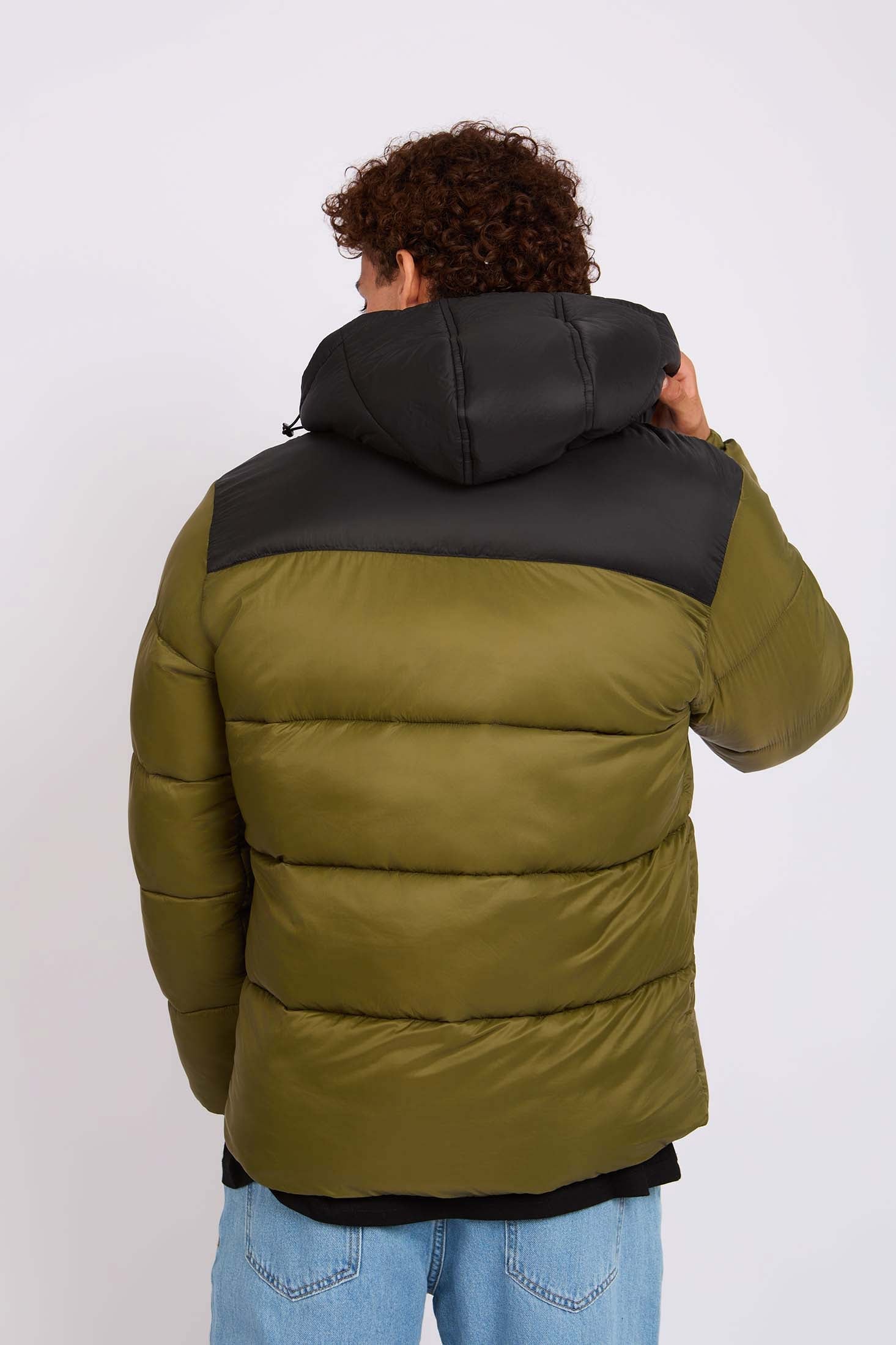 Men Jacket  Puffer Green