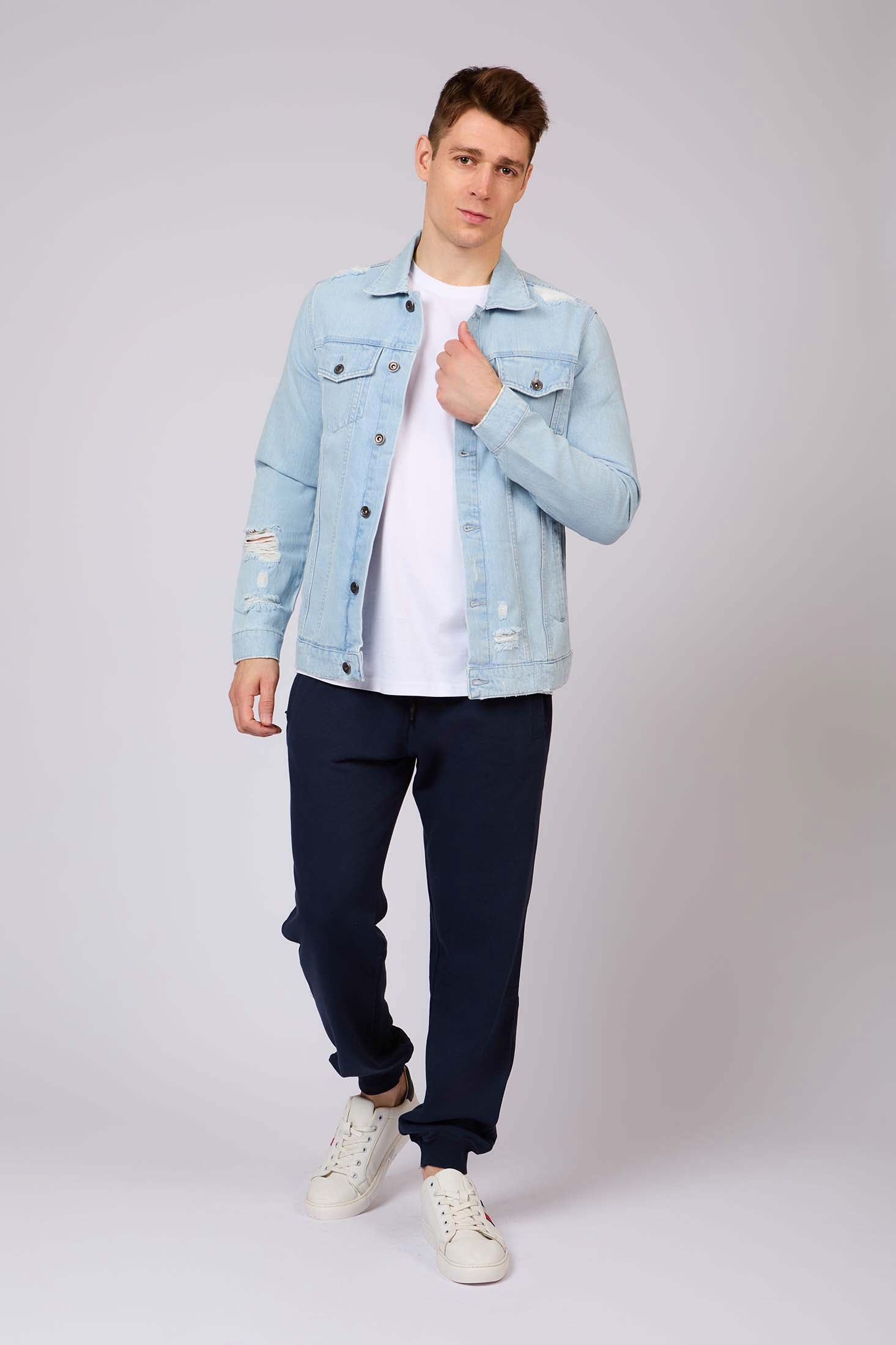 Men Denim Jacket Blue