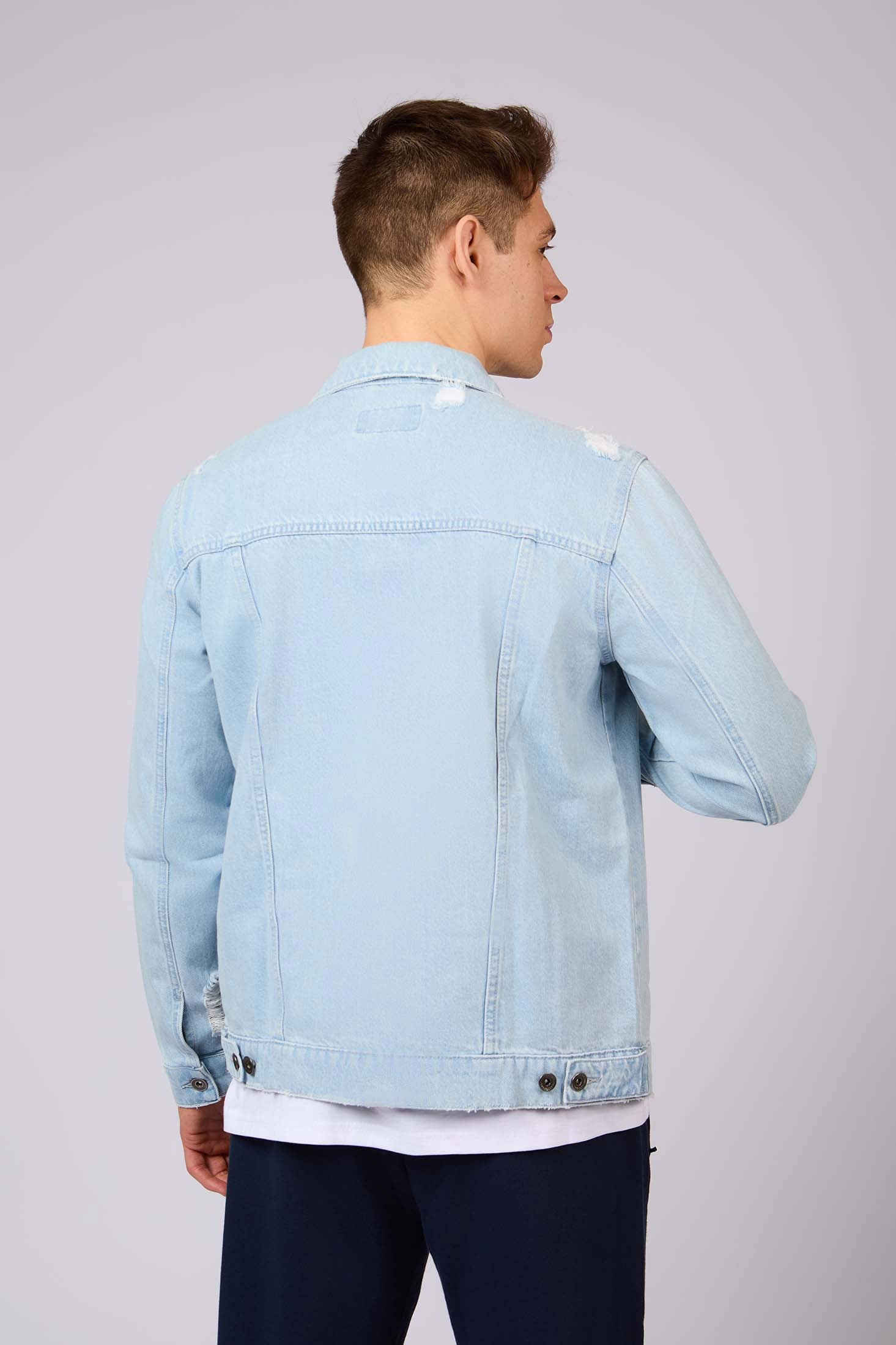 Men Denim Jacket Blue