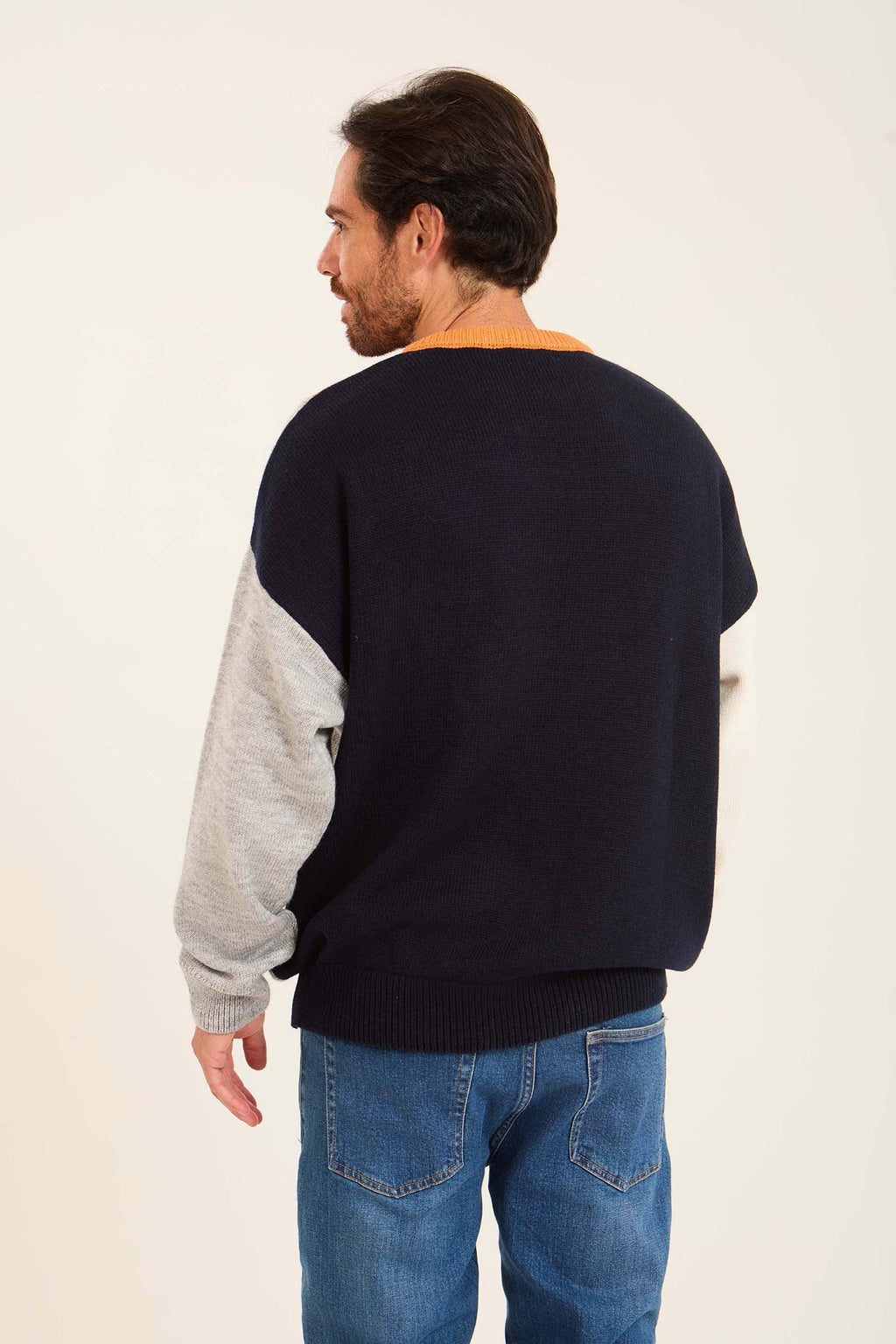 Men Pullover  Men Blocks Multicolor