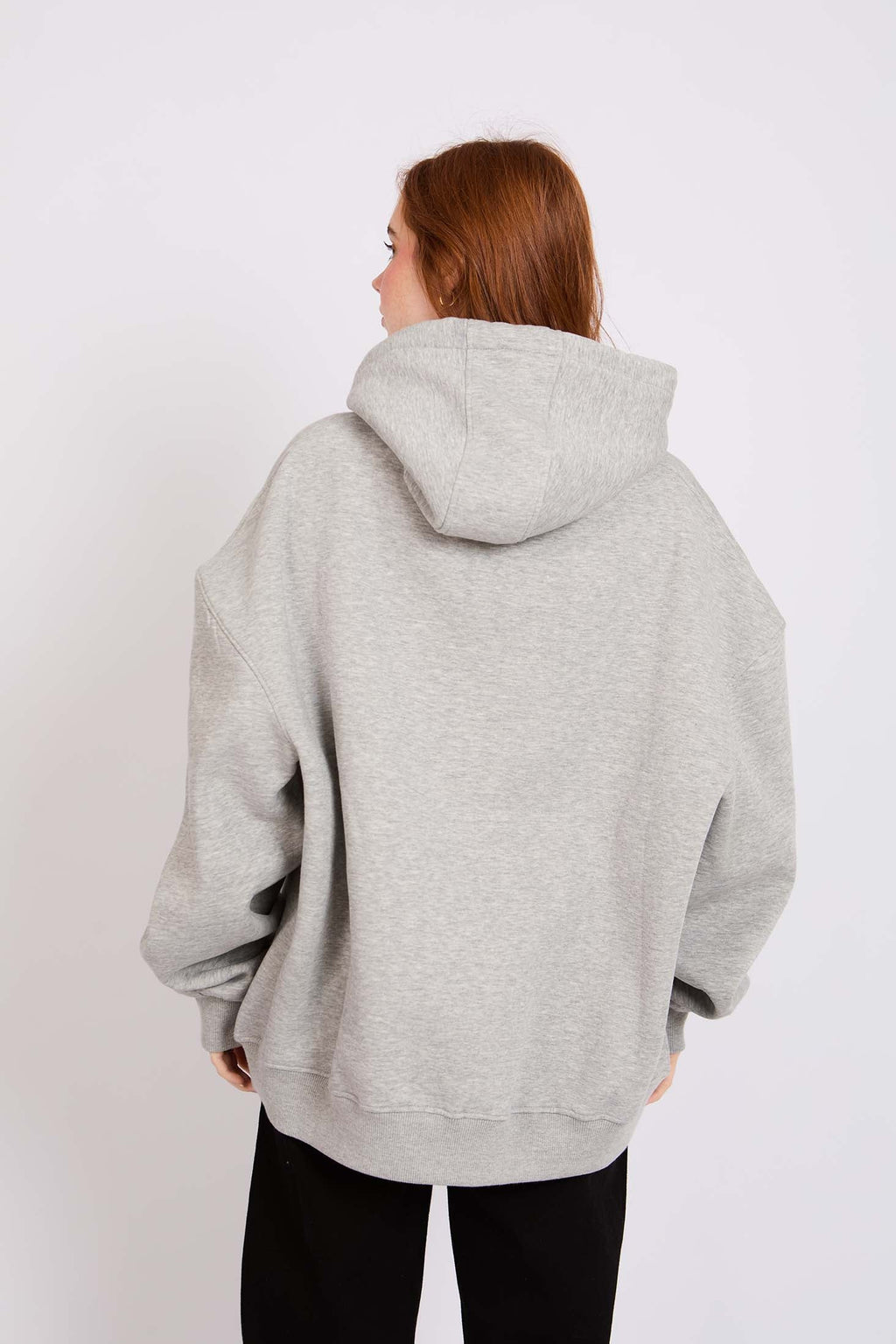 Unisex Sweat Shirt  Loose Fit Grey