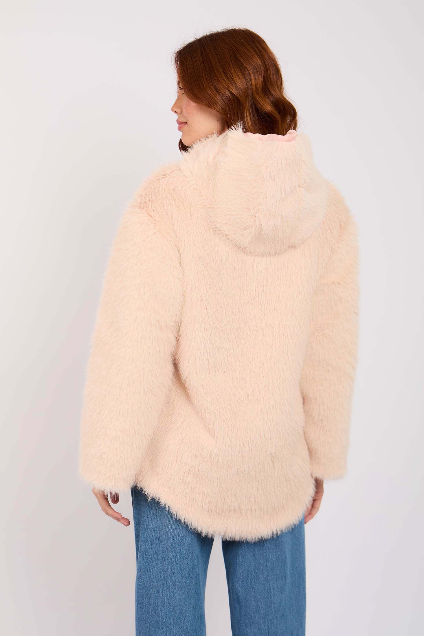 Women Sharpe Reversible Jacket Pink