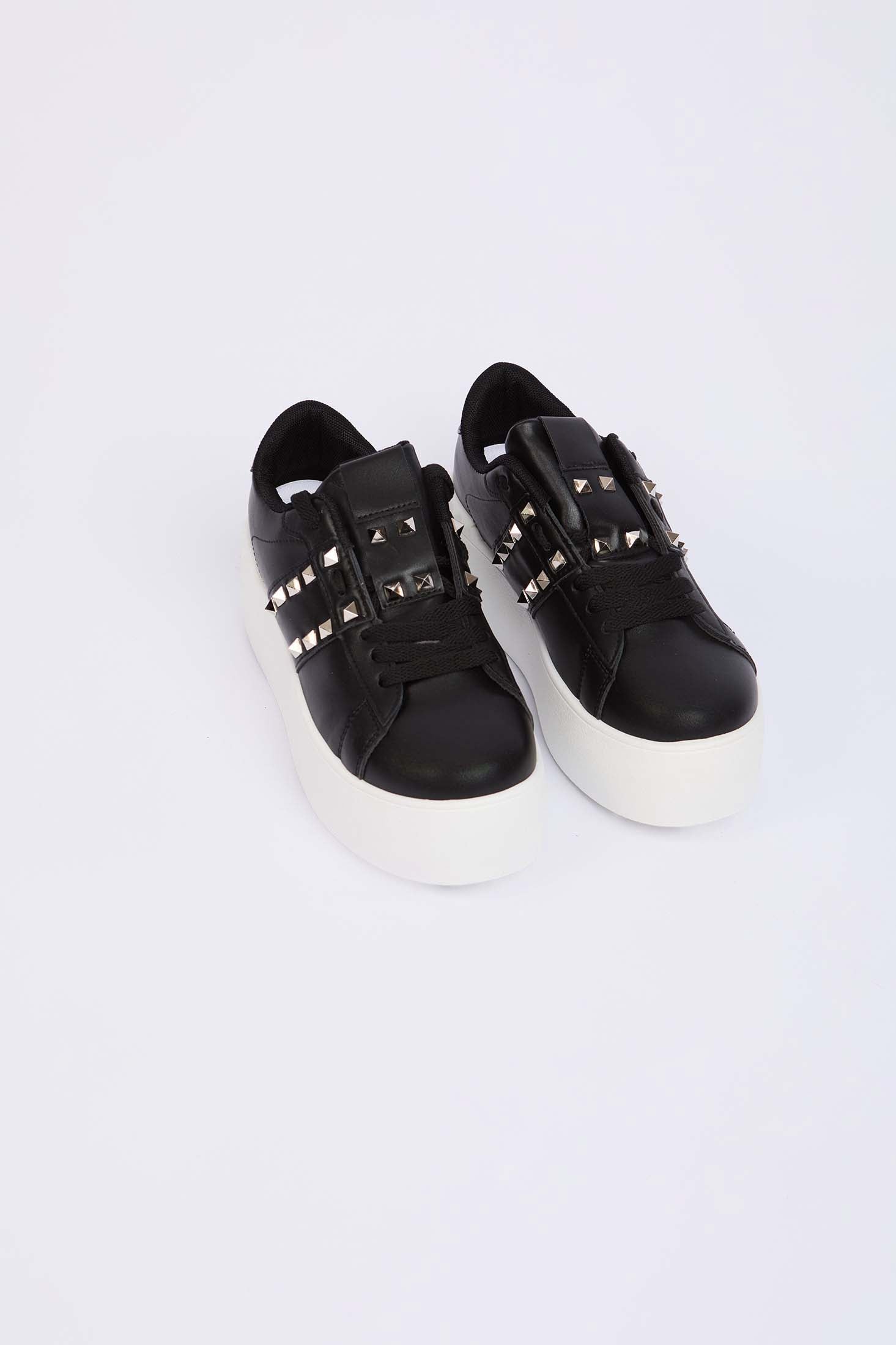 Women Shoes Sneakers Black Black 37 UPPER:PU/ LINING:Mesh OUTSOLE:PVC