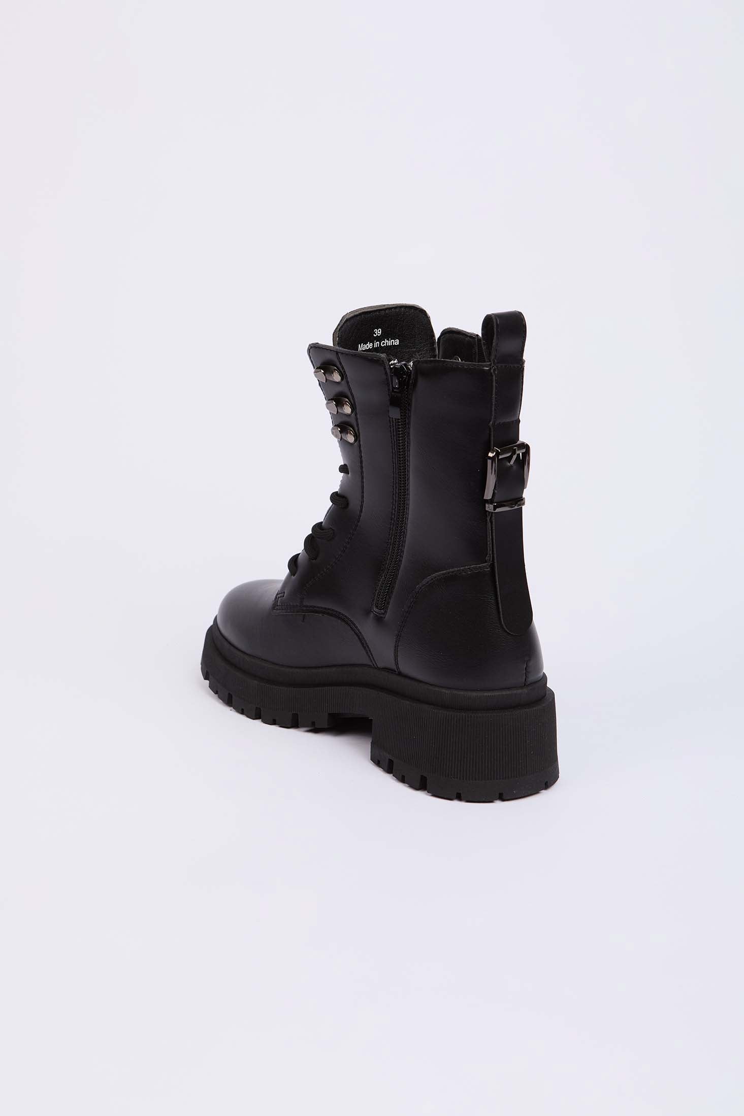 Women Shoes Half Boot Black