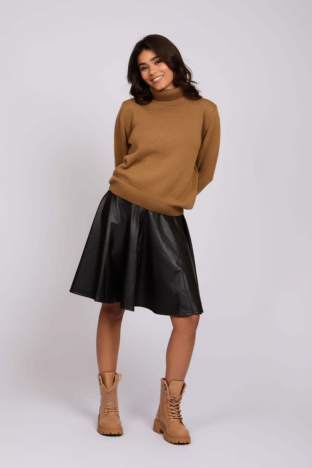 Women Pullover Regular Fit Beige