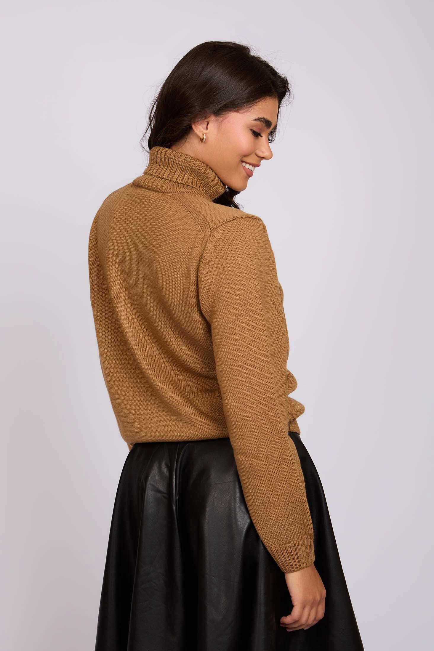 Women Pullover Regular Fit Beige