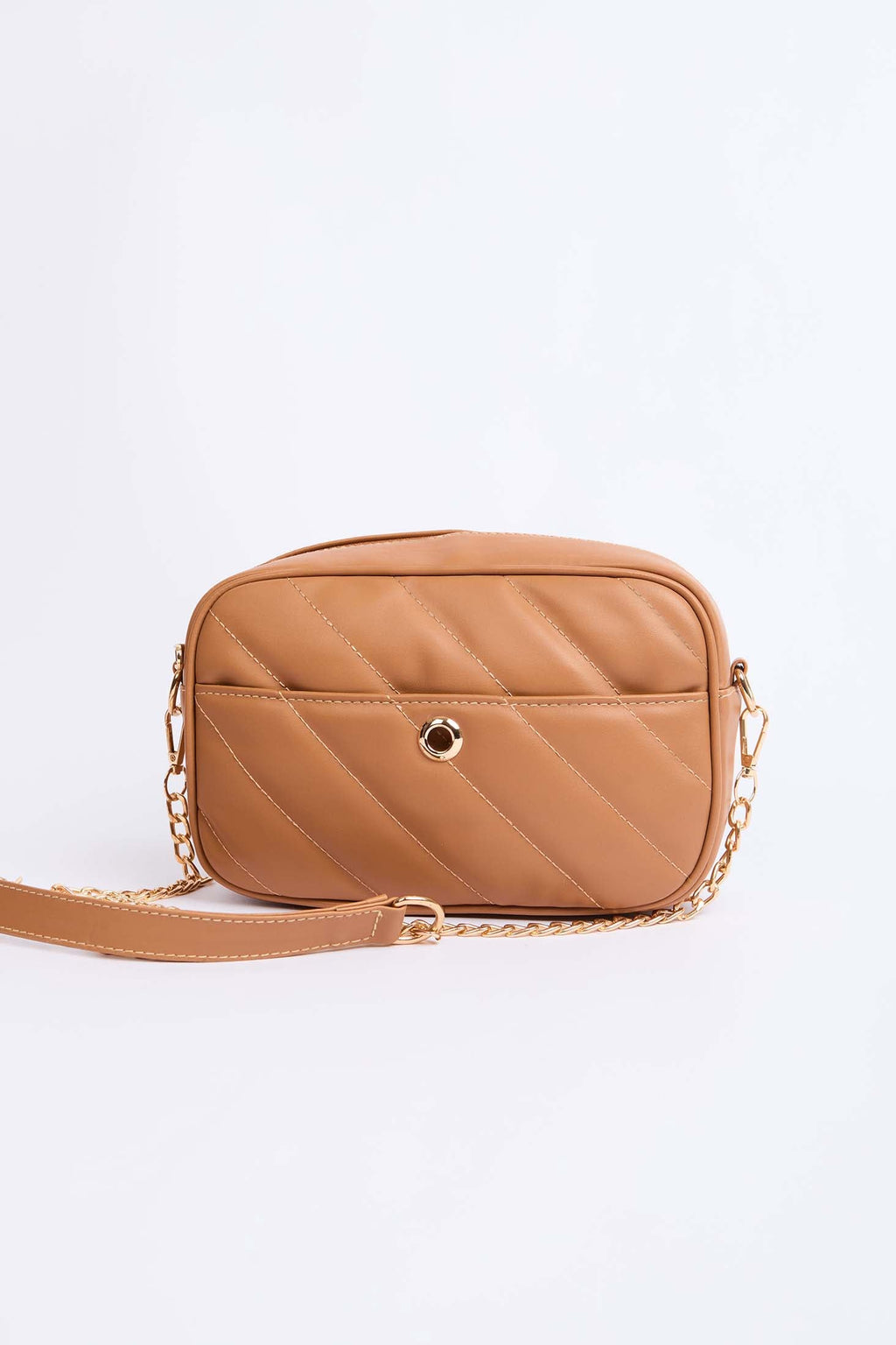 حقيبة نسائية رسول بنية اللون