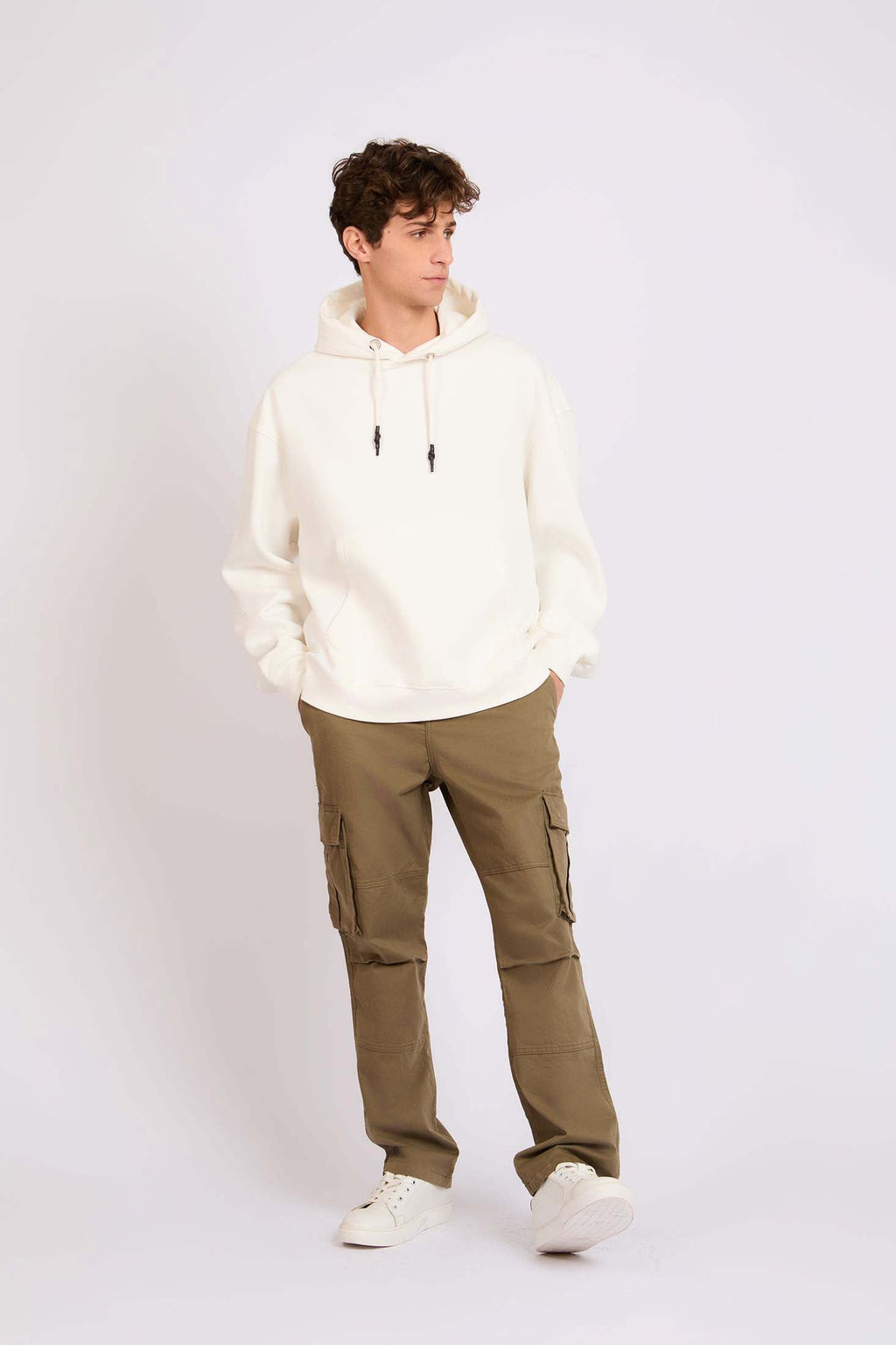 Men  Pant Standard Cargo Khaki