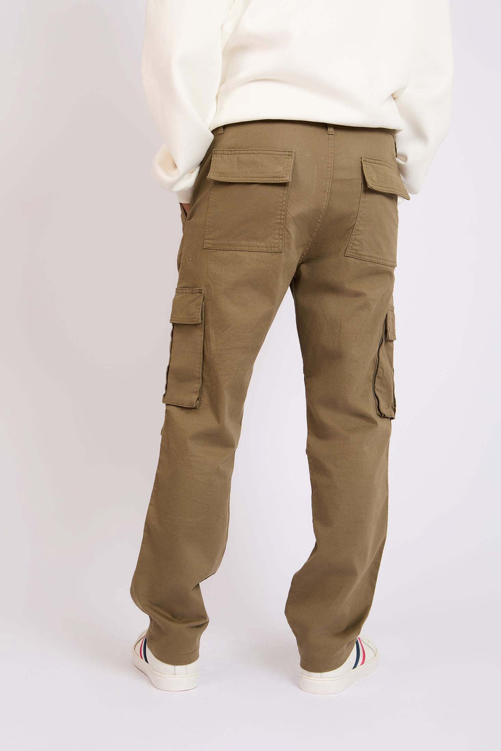 Men  Pant Standard Cargo Khaki