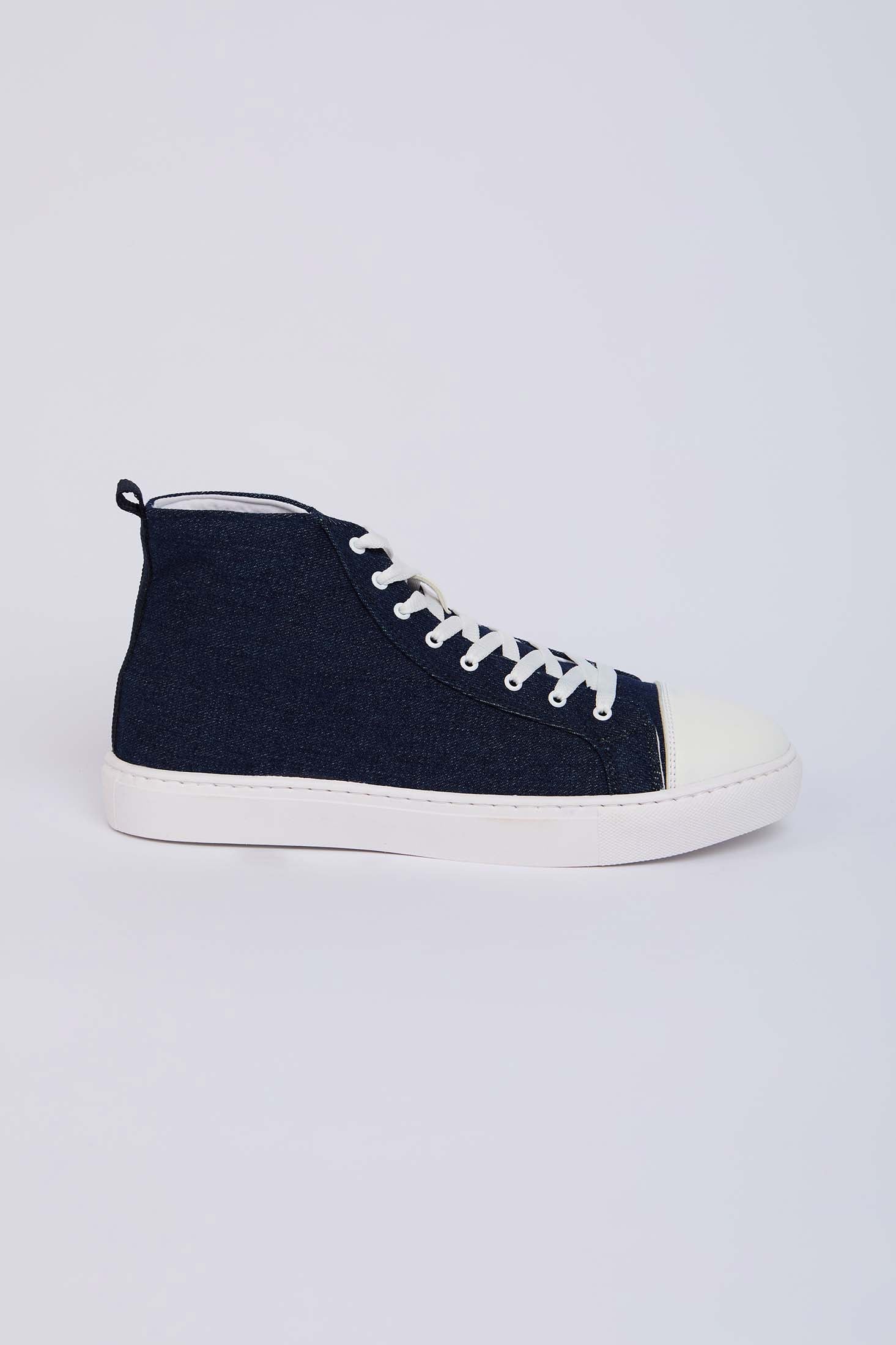 Men  Shoes Half Boot Navy