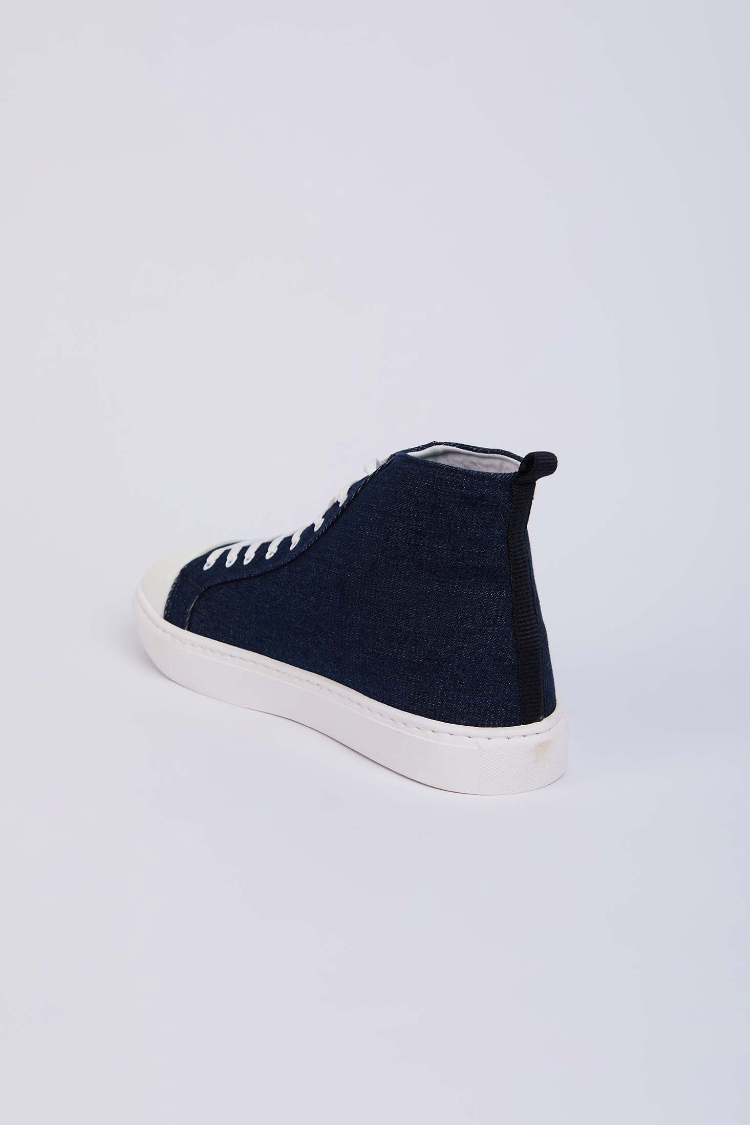 Men  Shoes Half Boot Navy