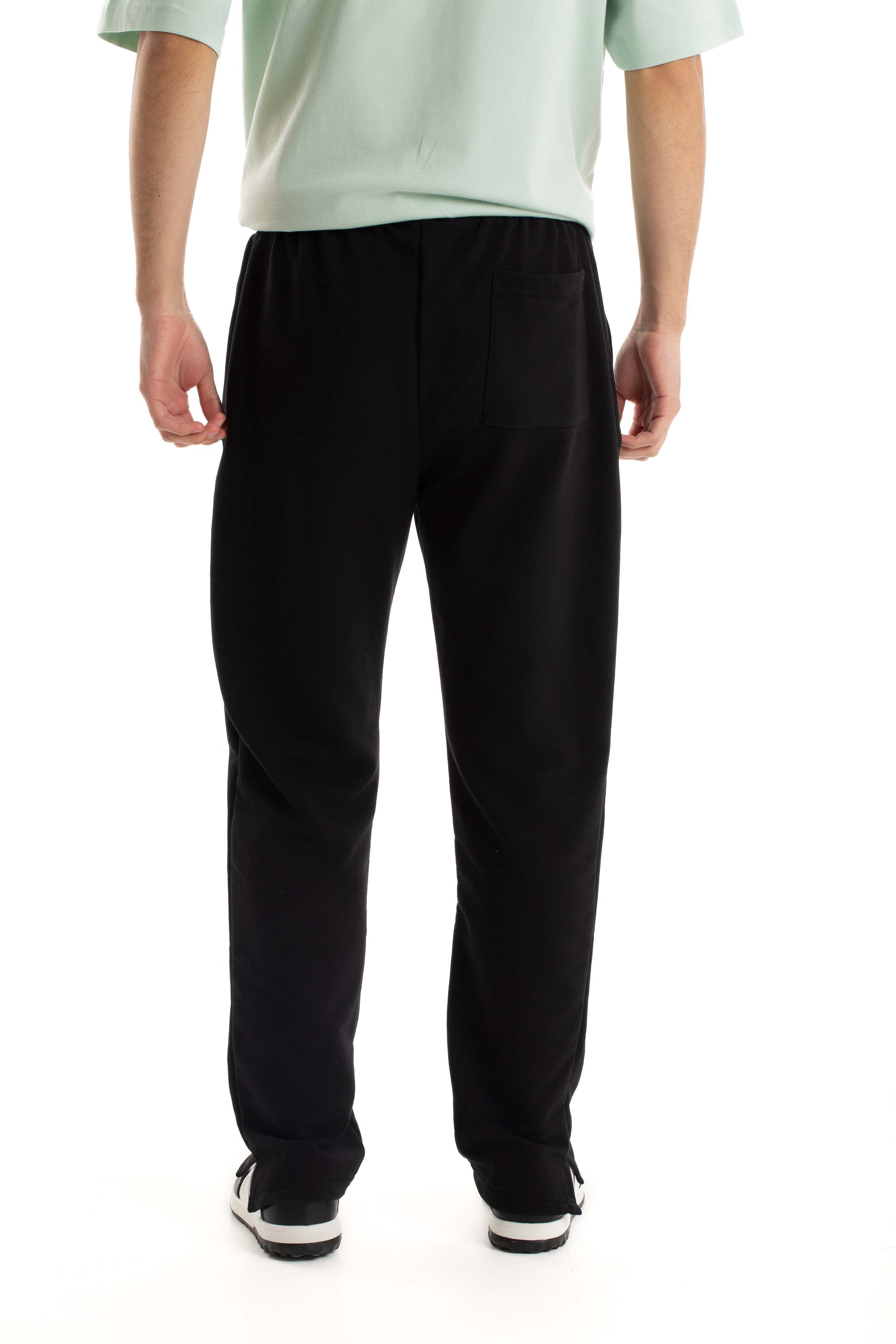 Comfy Solid Pants with Side Pockets