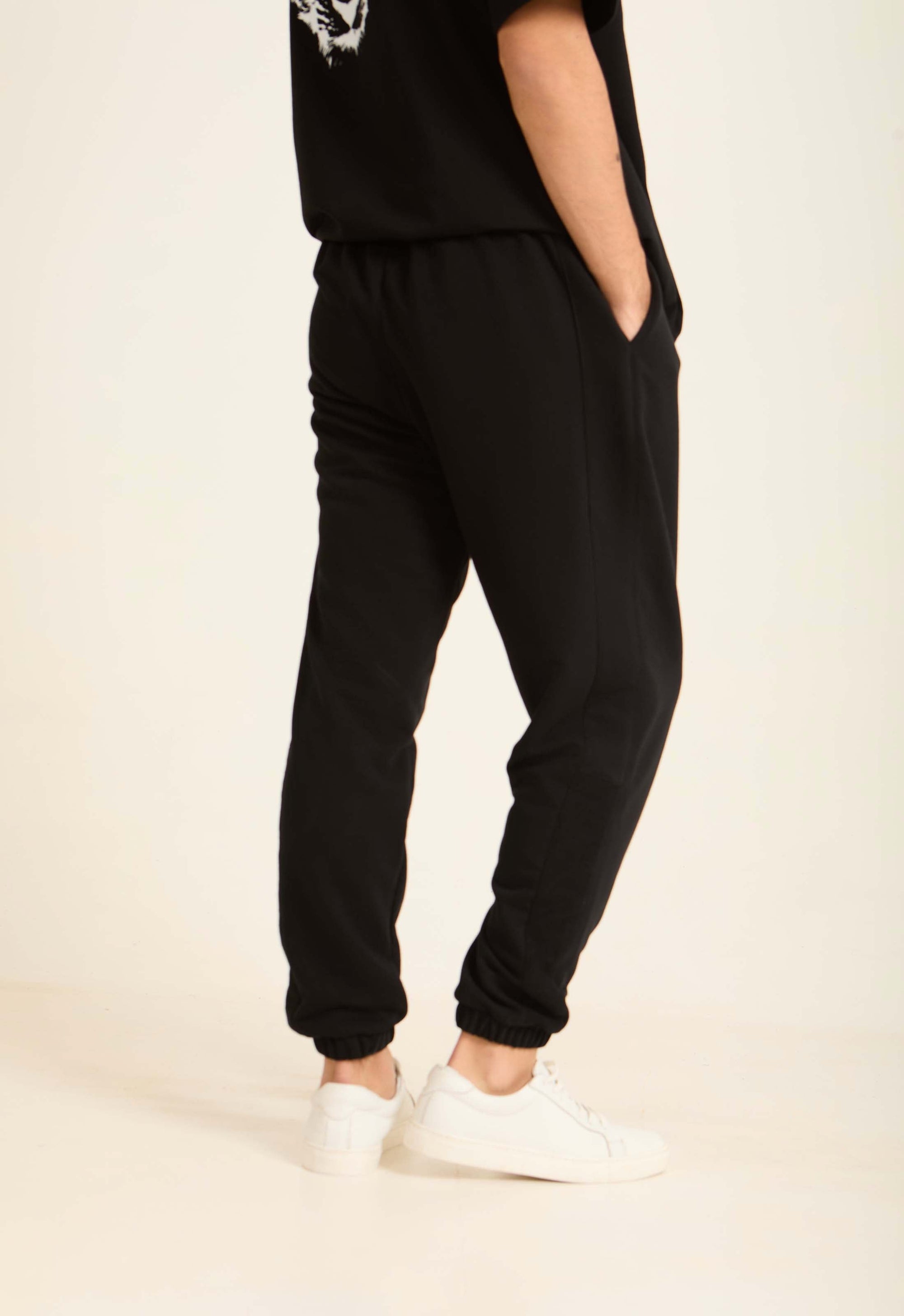 Printed Leopard Slip On Comfy Sweatpants