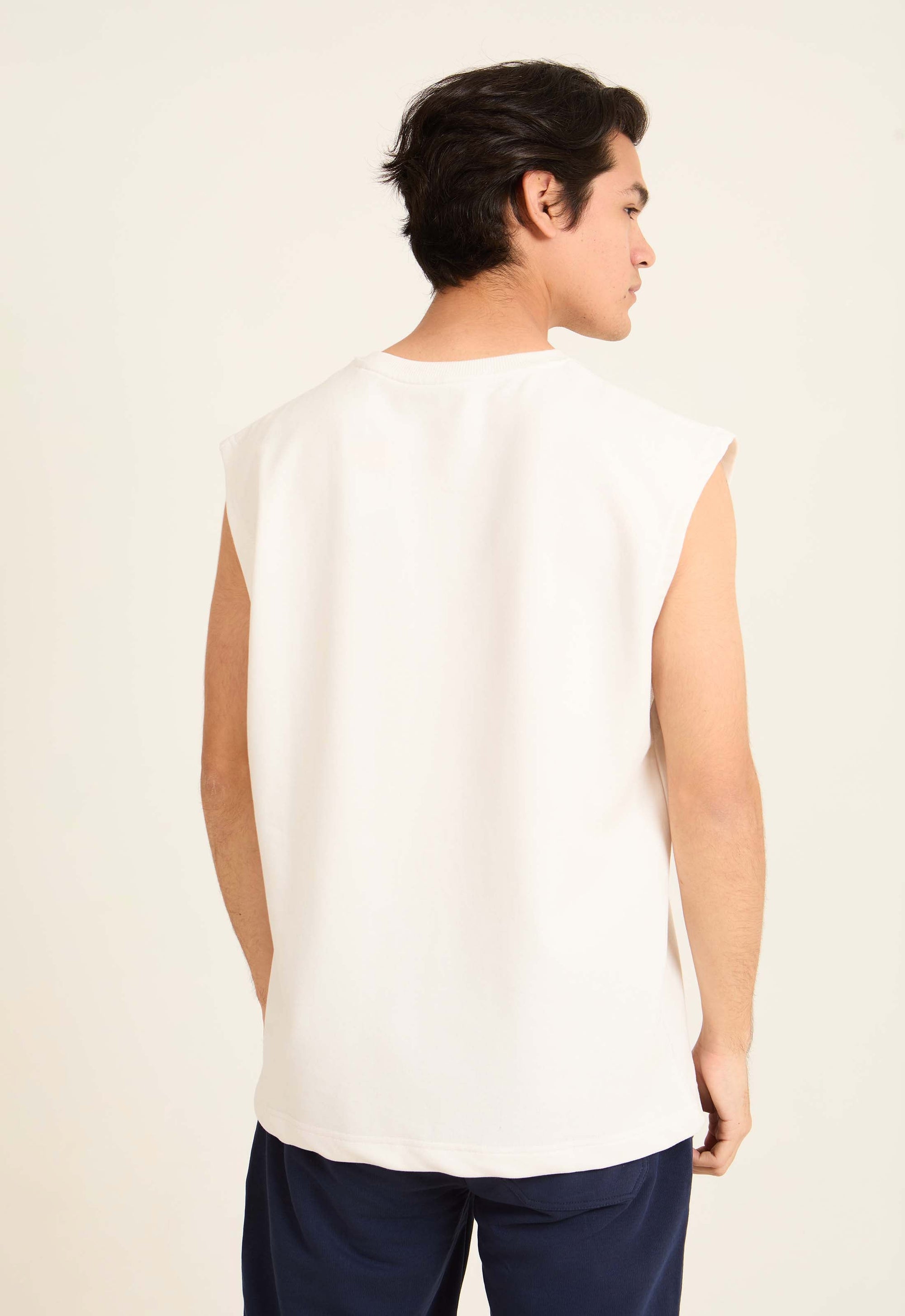 Sleeveless Slip On Solid Tank Top