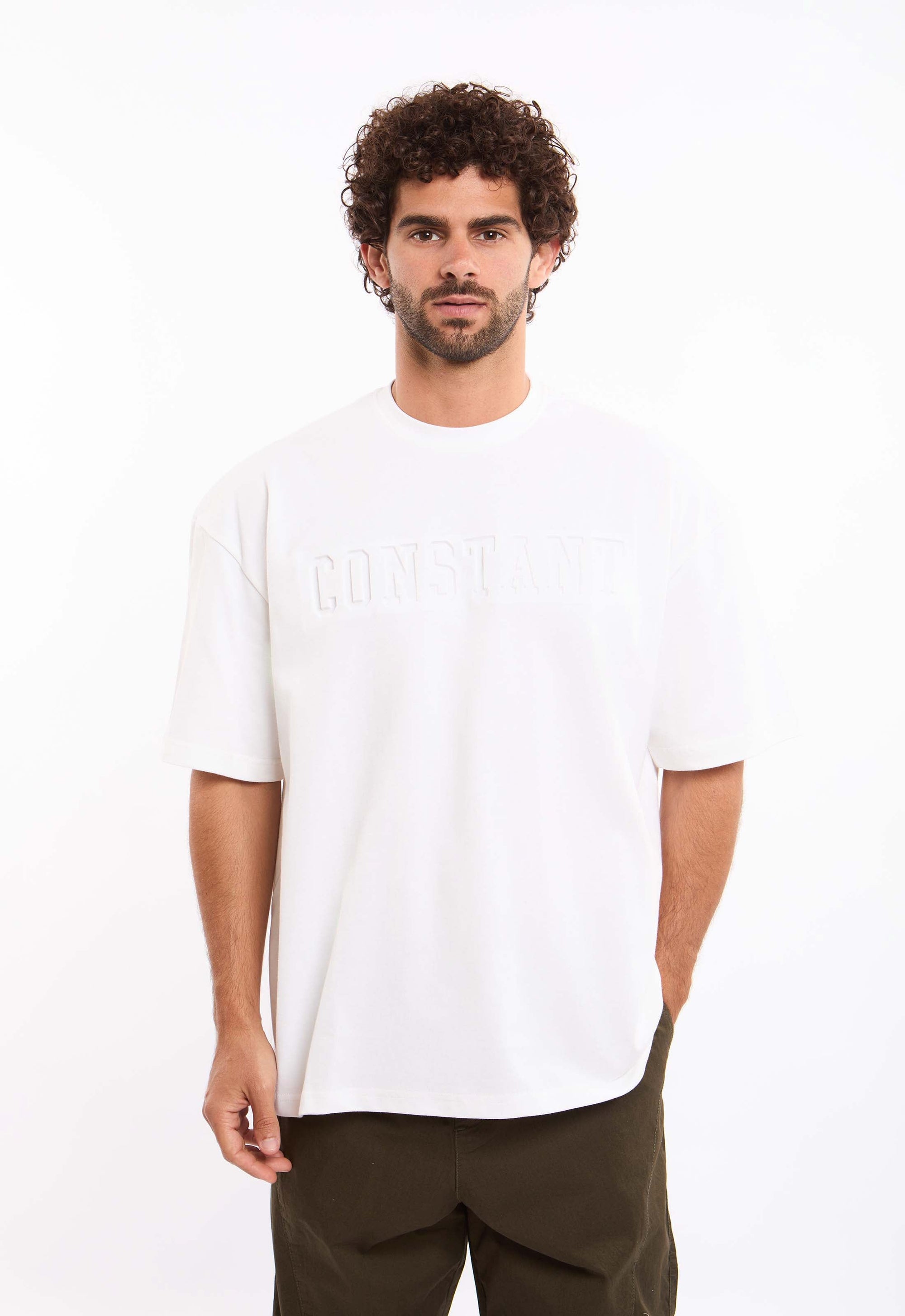 "Constant" Round Neck Casual Comfy Tee