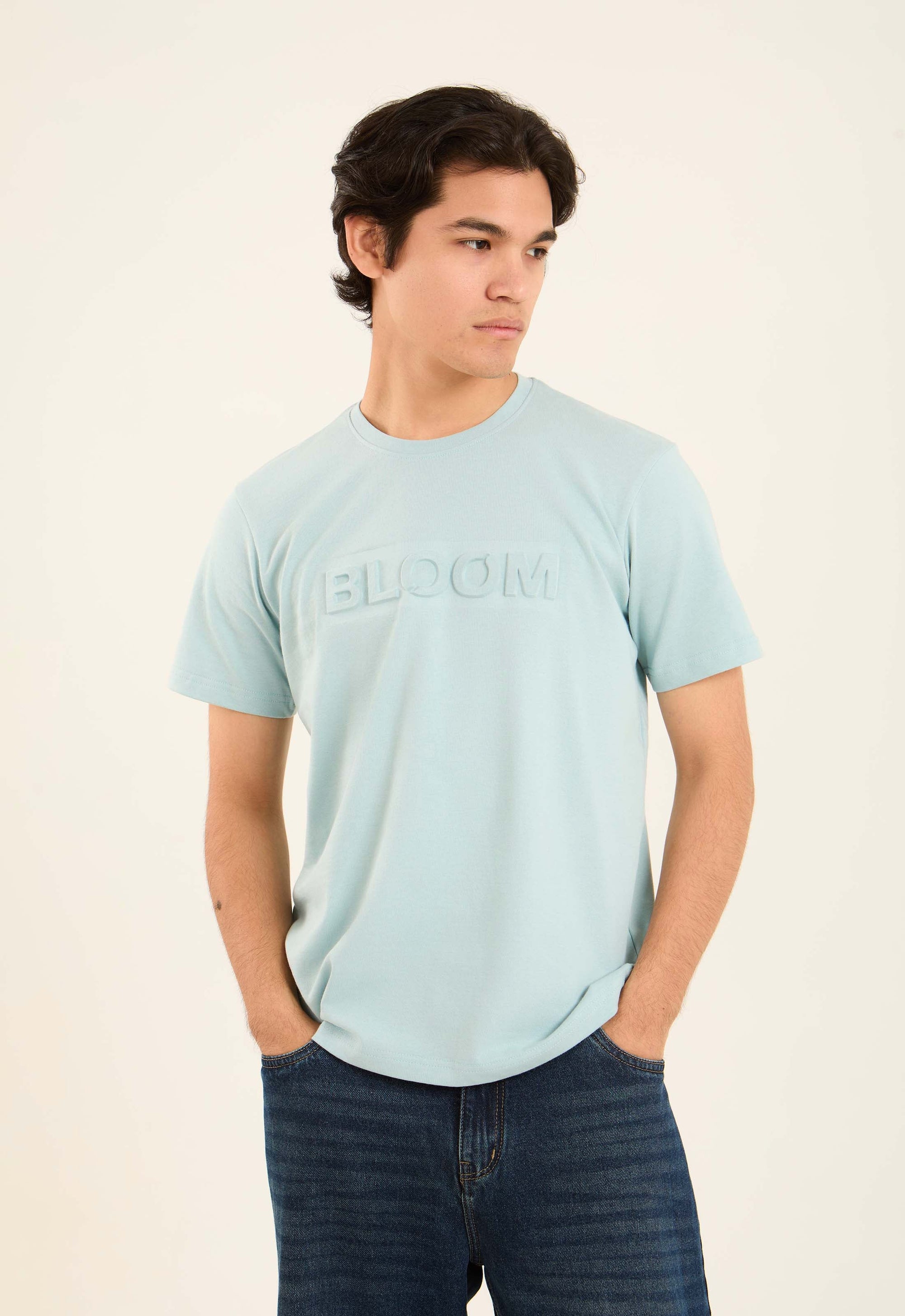 "Bloom" Prominent Pattern Short Sleeves Tee