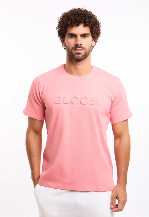 "Bloom" Prominent Pattern Short Sleeves Tee