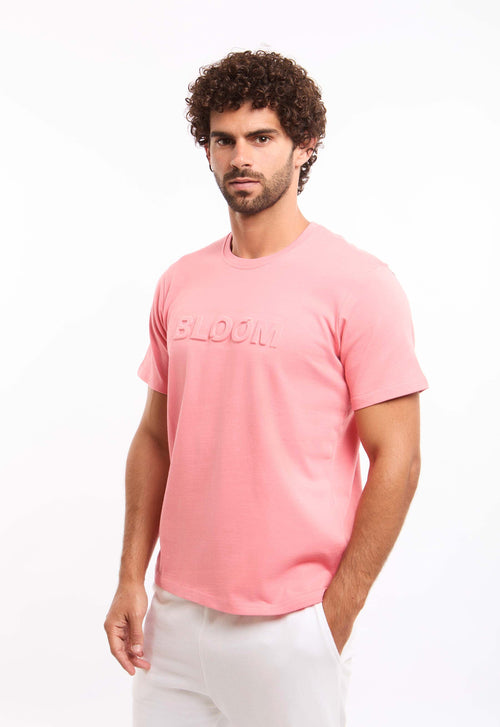 "Bloom" Prominent Pattern Short Sleeves Tee