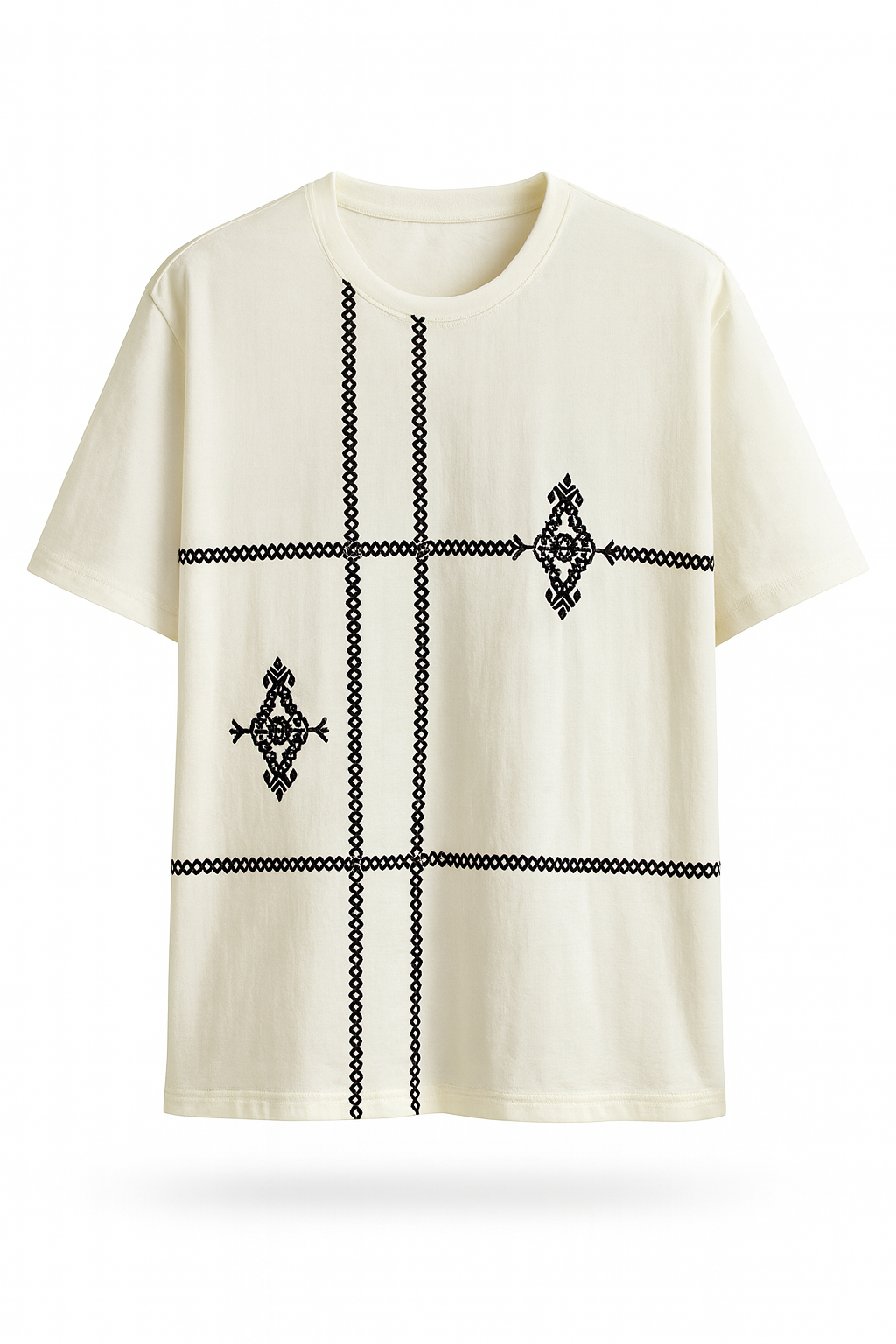 Men's Loose Fit T-Shirt Off-White