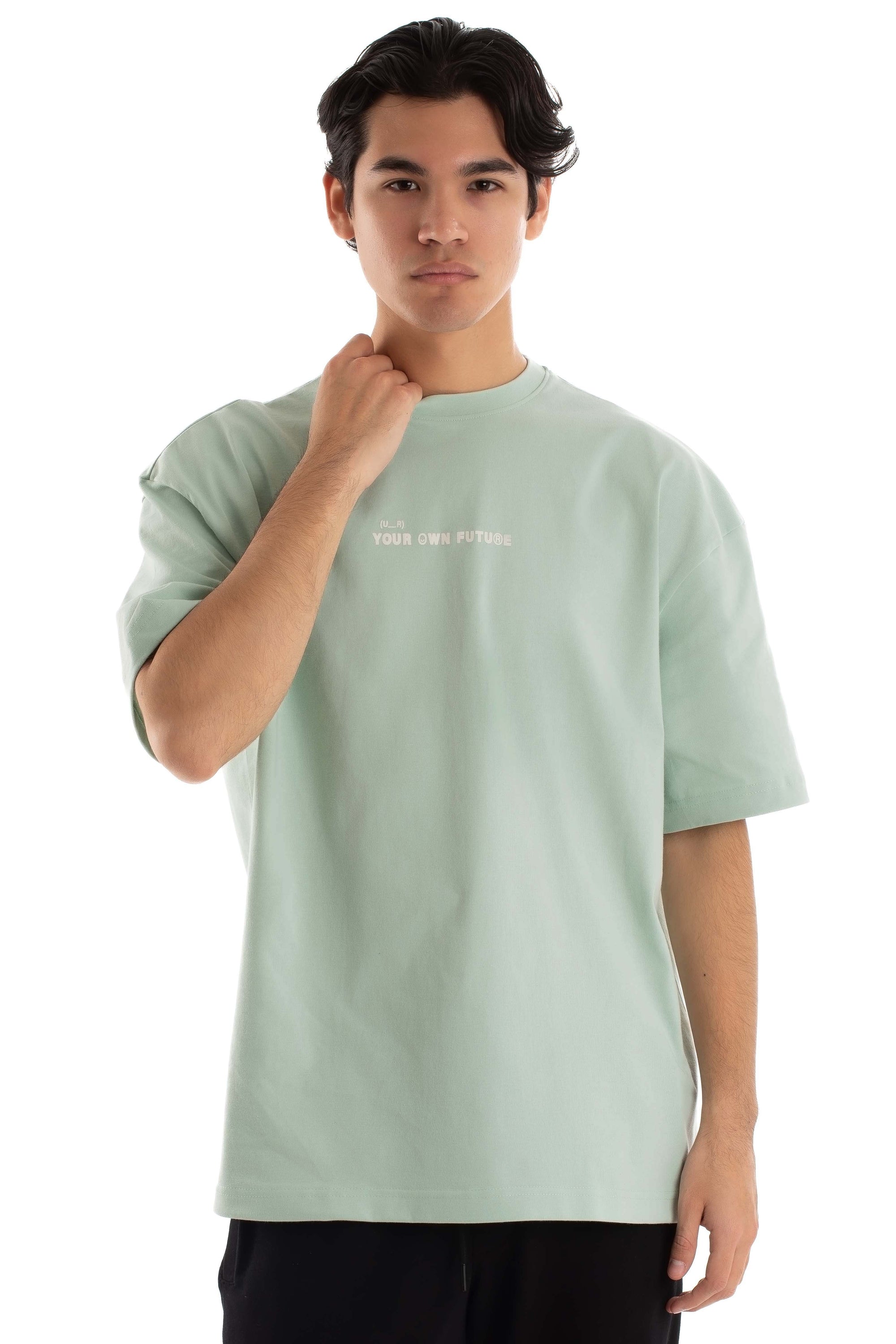 Elbow Sleeves Printed "You Own Future" Tee