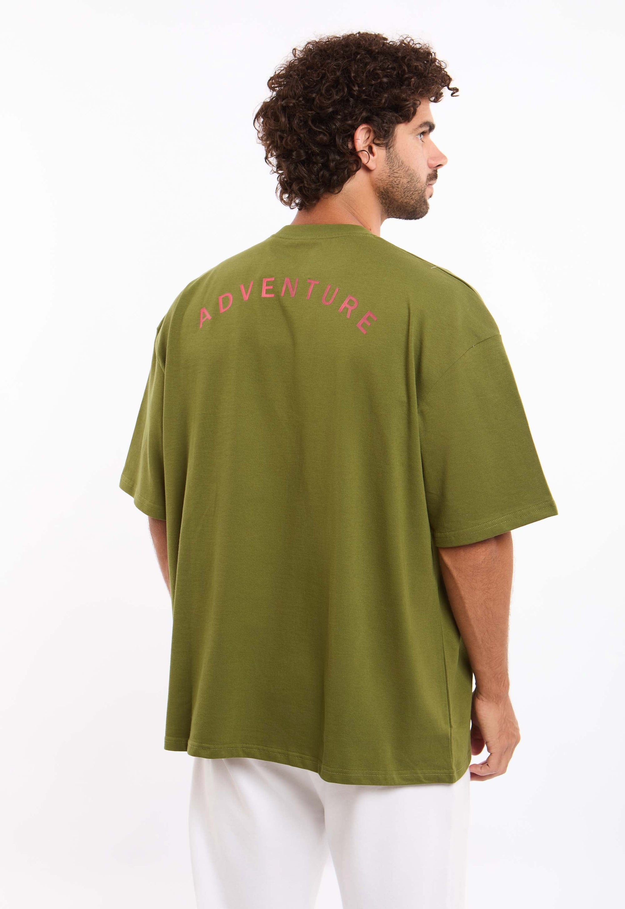 Front Graphic Print Relaxed Fit Tee