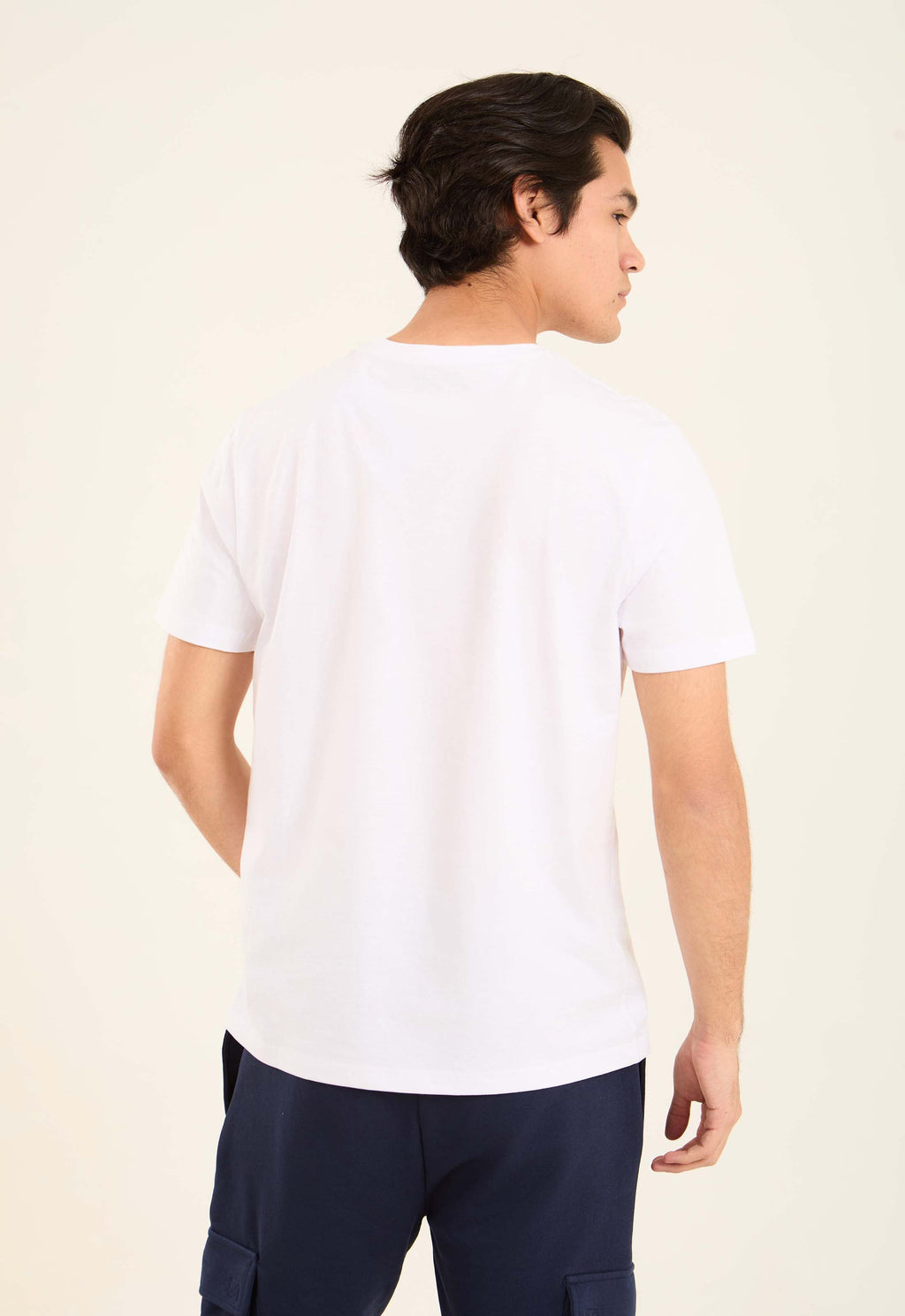 Regular Fit Comfy Tee with Front Print