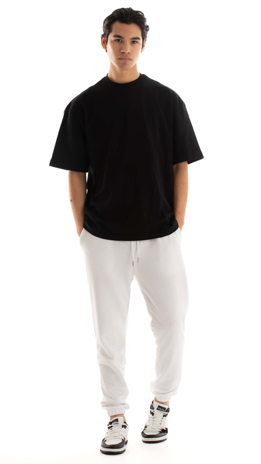 Slip On Round Neck Basic Tee