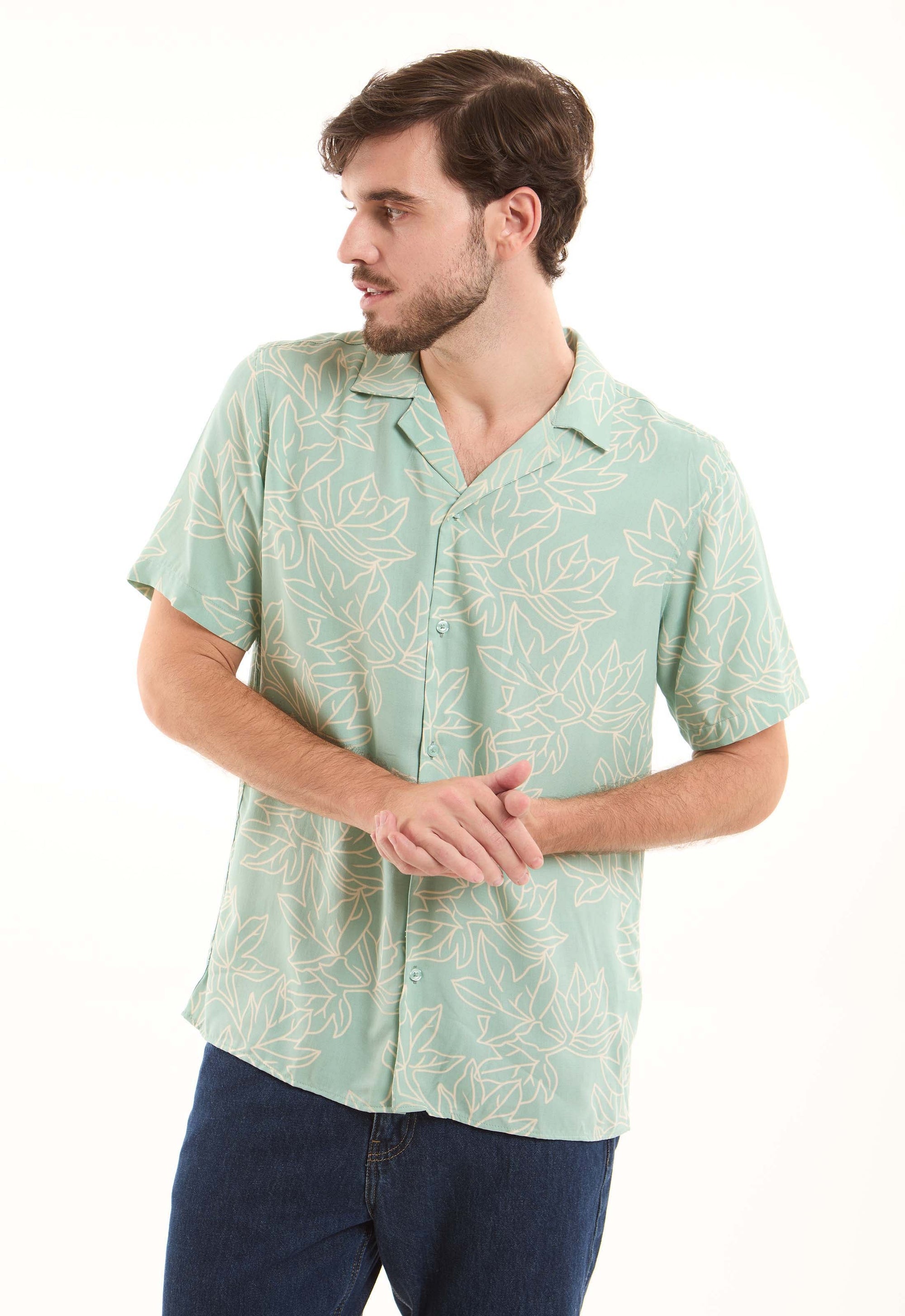 Floral Pattern Summer Comfy Shirt