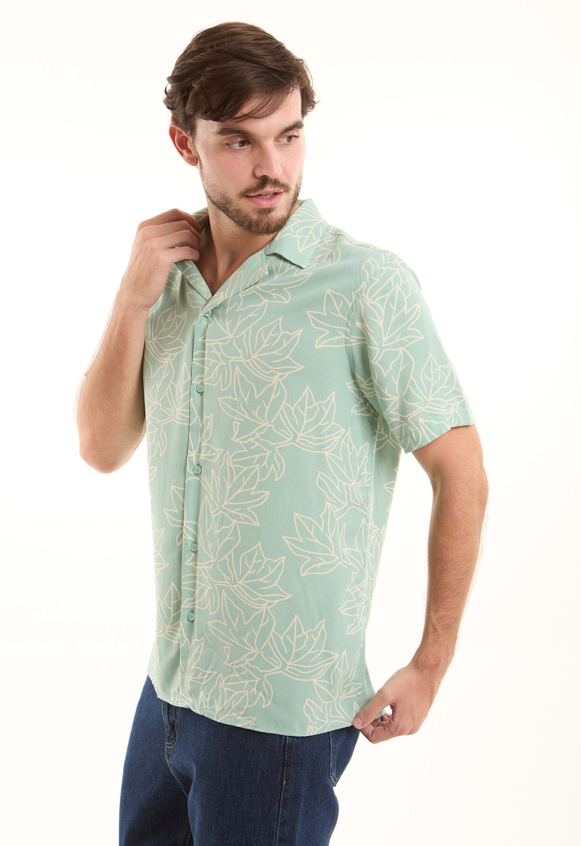 Floral Pattern Summer Comfy Shirt