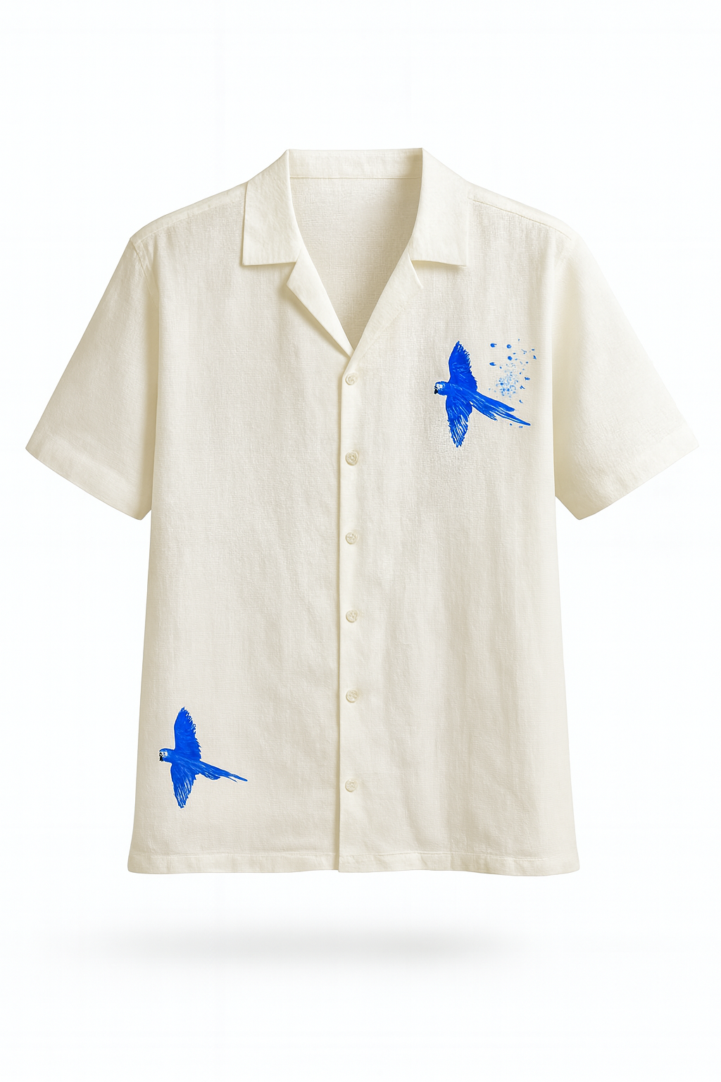 Men's Oversized Shirt Off-White