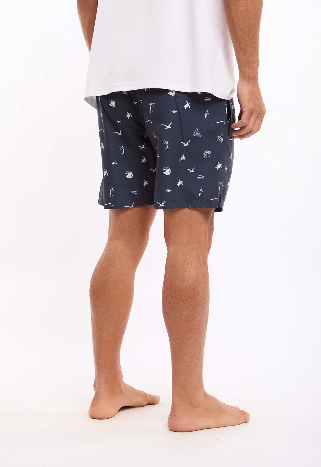 Sea Symbols Comfy Summer Swim Shorts