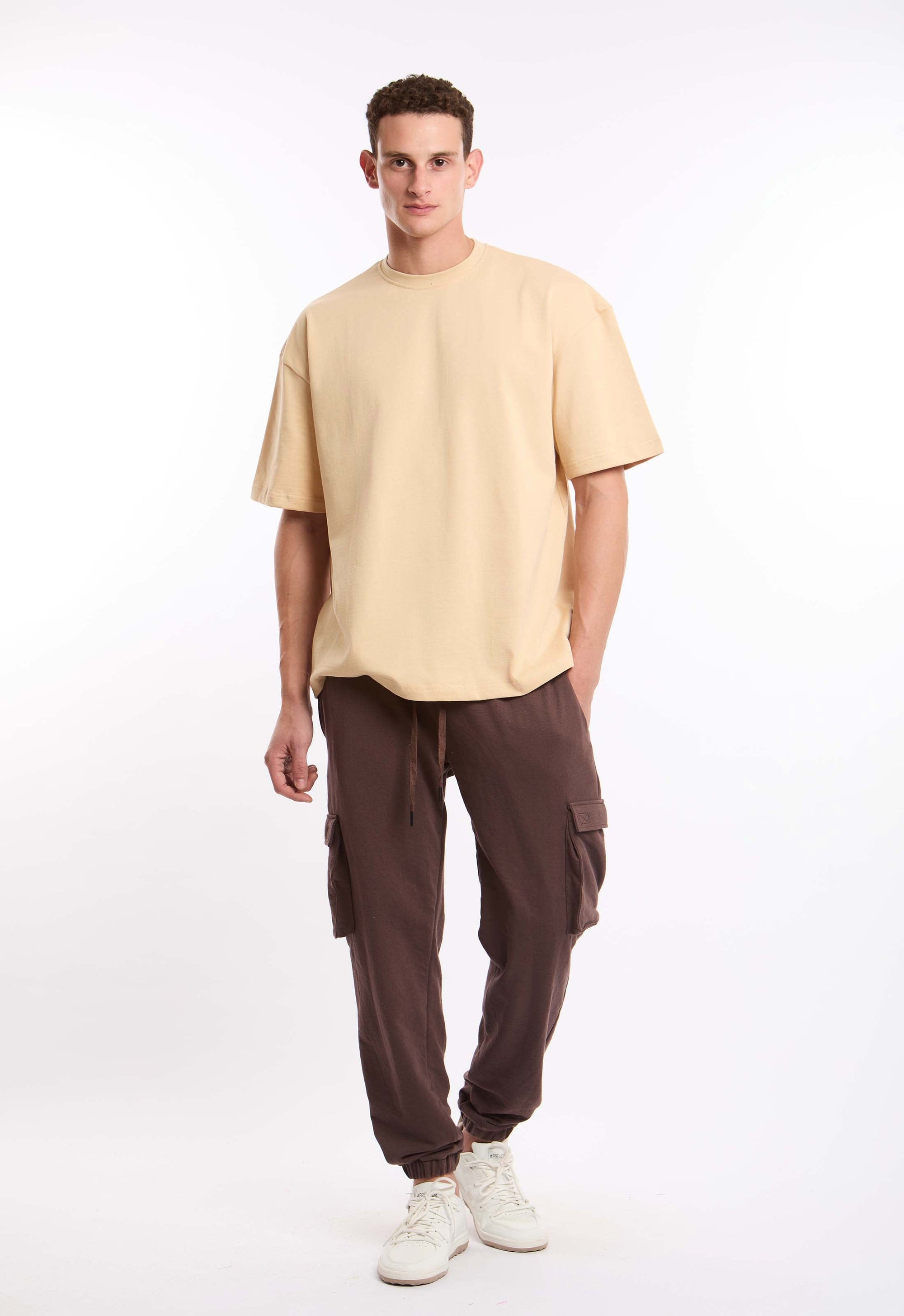 Comfy Cargo Pants with Hem