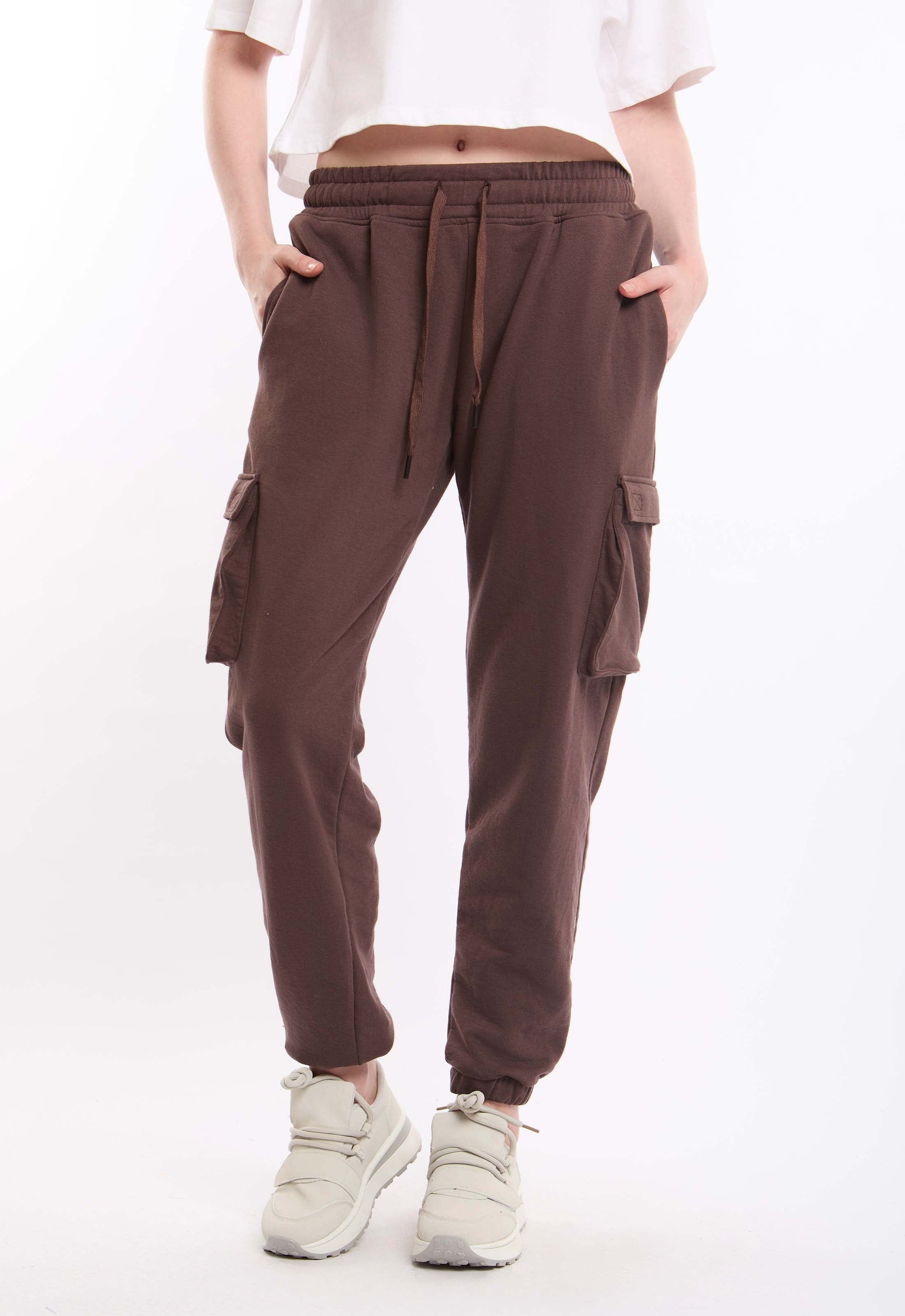 Comfy Cargo Pants with Hem