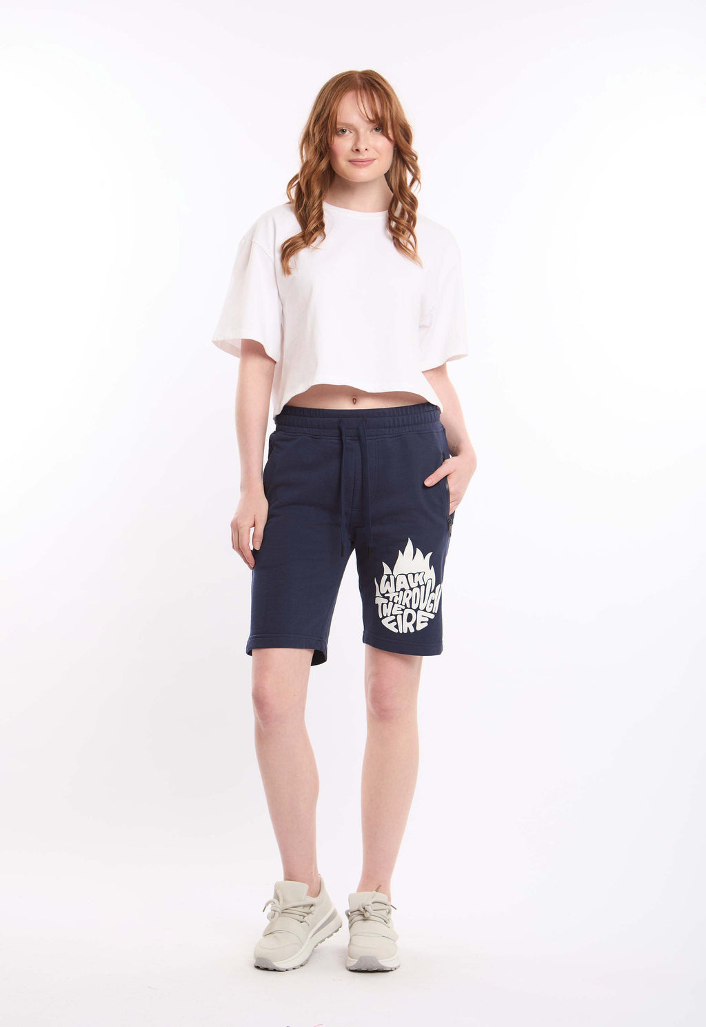 Unisex Printed Shorts with Zipped Pockets