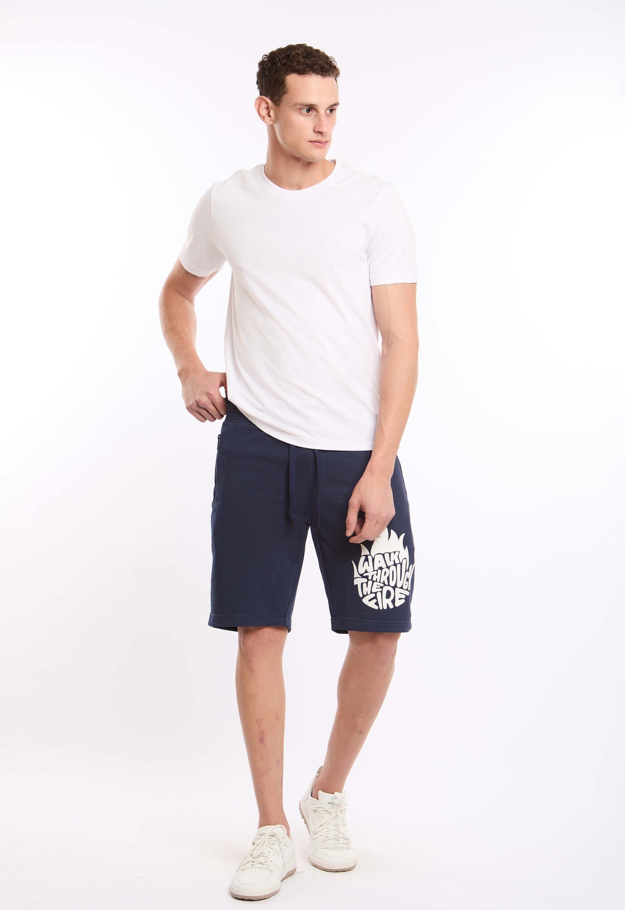 Unisex Printed Shorts with Zipped Pockets