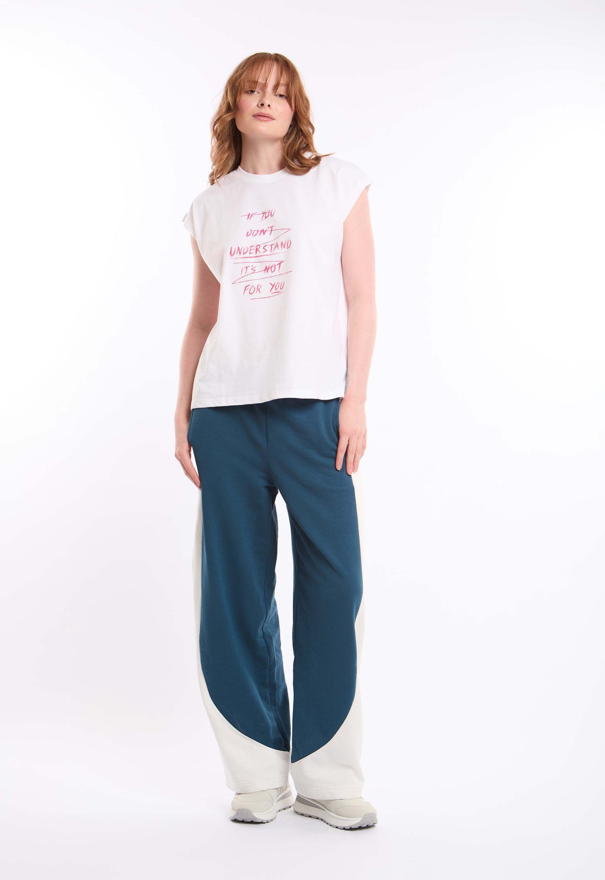 Women's Balloon-Fit Sweatpants Blue