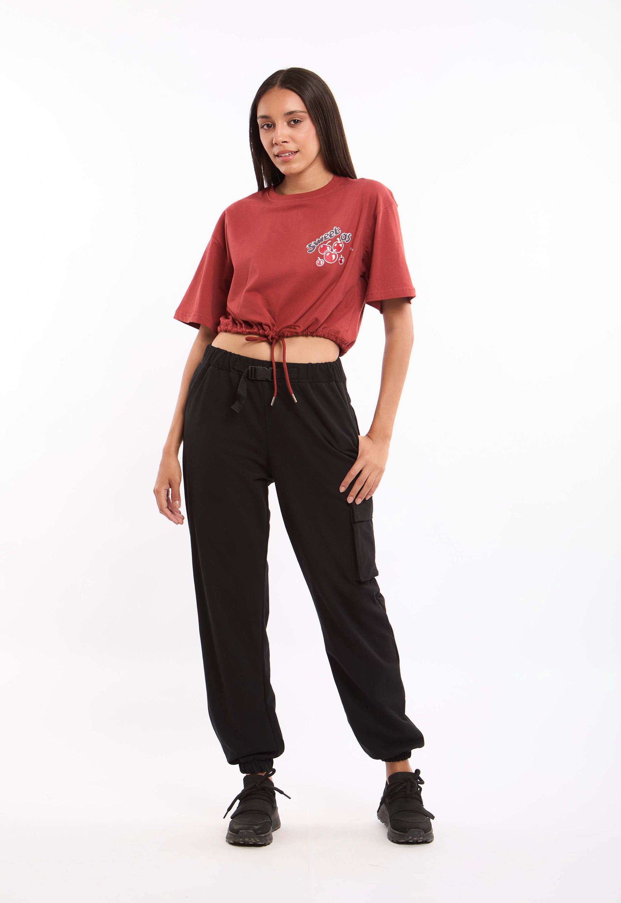 Women's Regular Fit Sweatpants Black