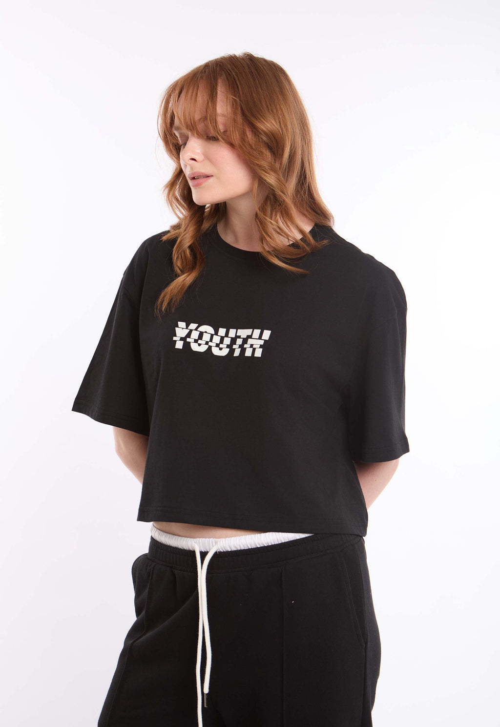 Printed "Youth" Slip On Short Tee