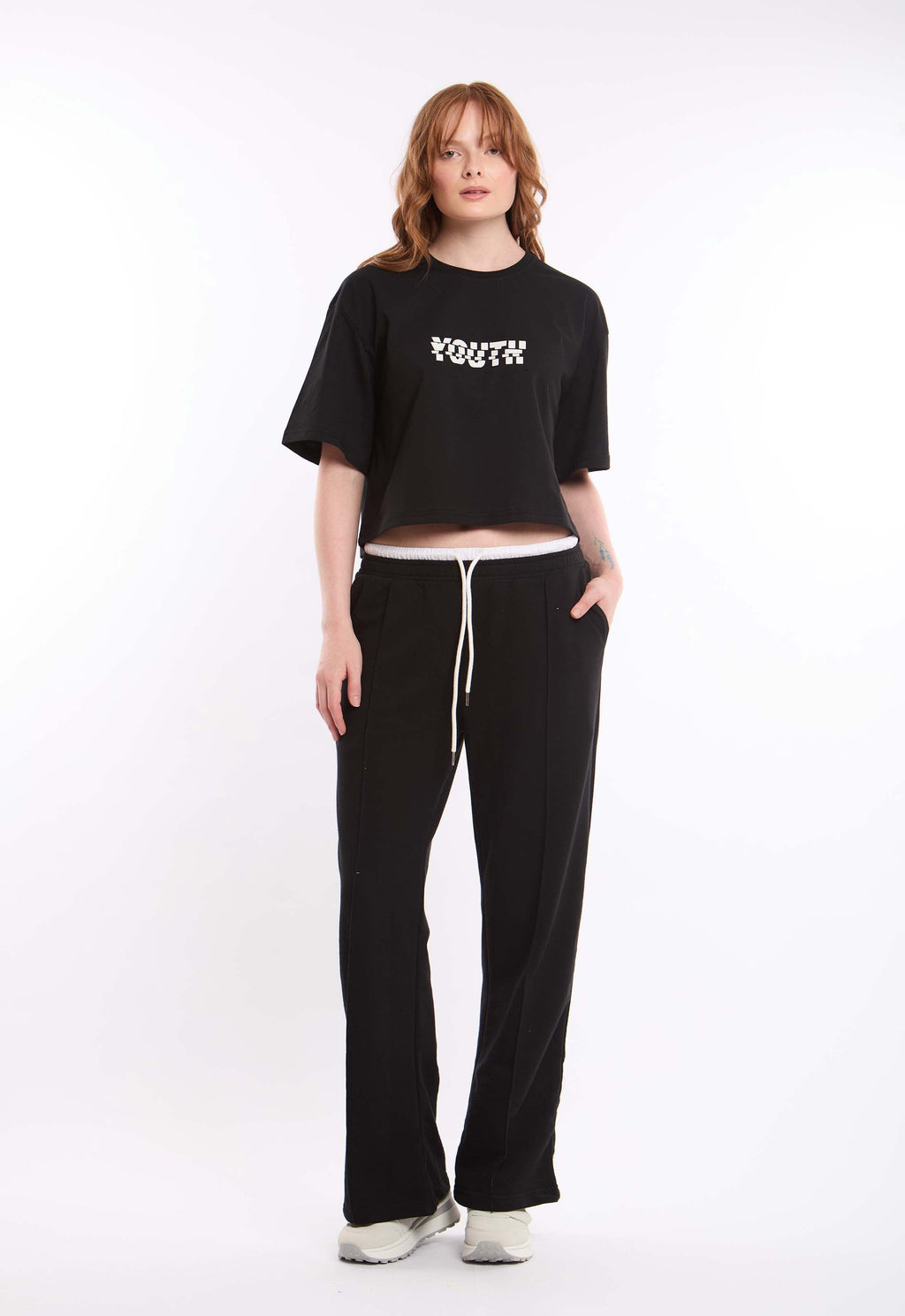 Printed "Youth" Slip On Short Tee