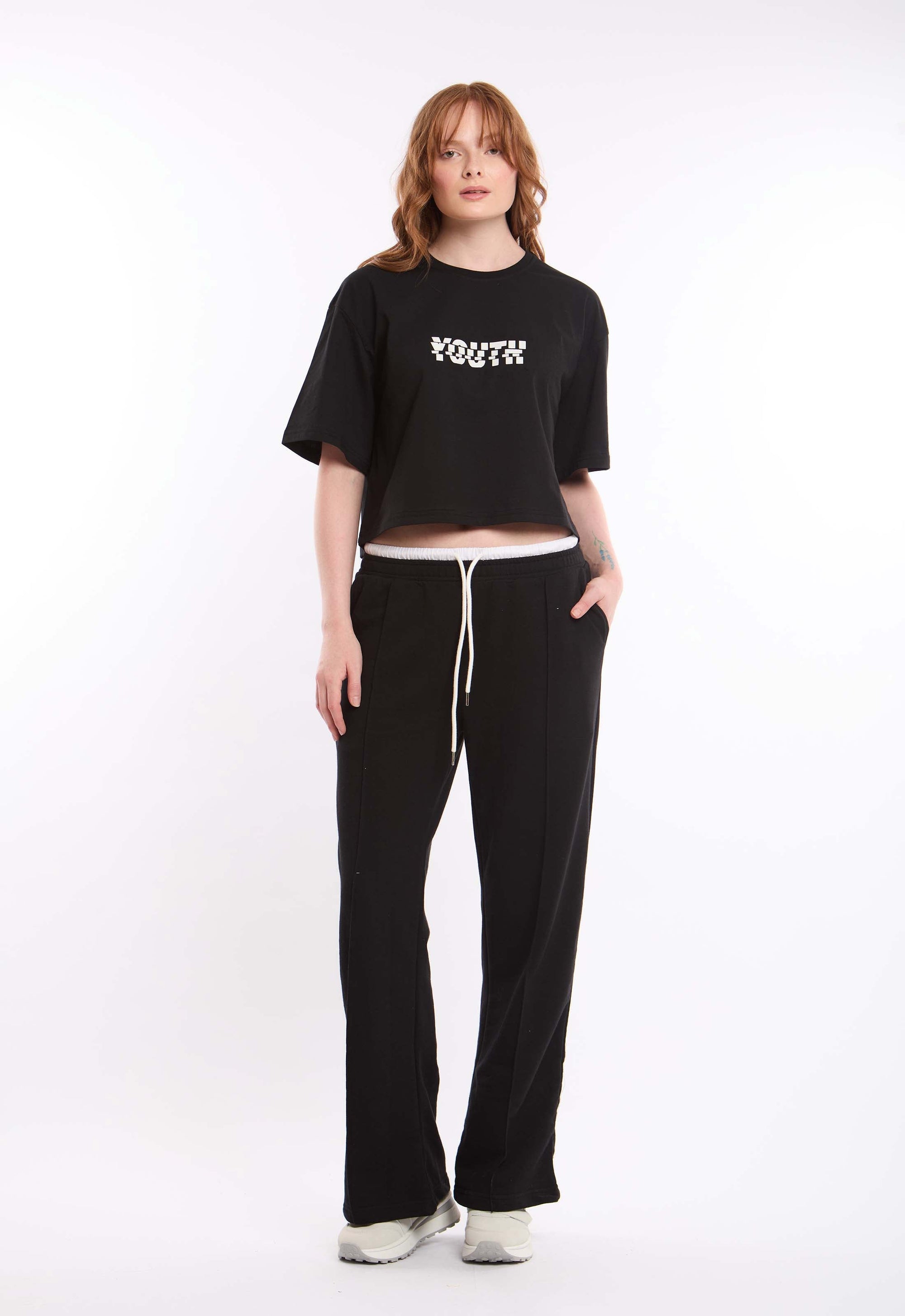 Printed "Youth" Slip On Short Tee