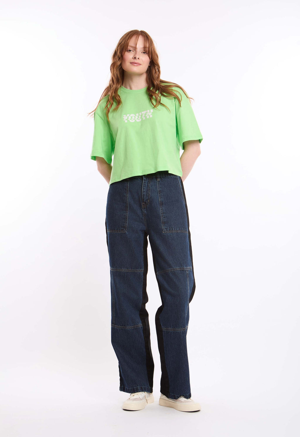 Printed "Youth" Slip On Short Tee