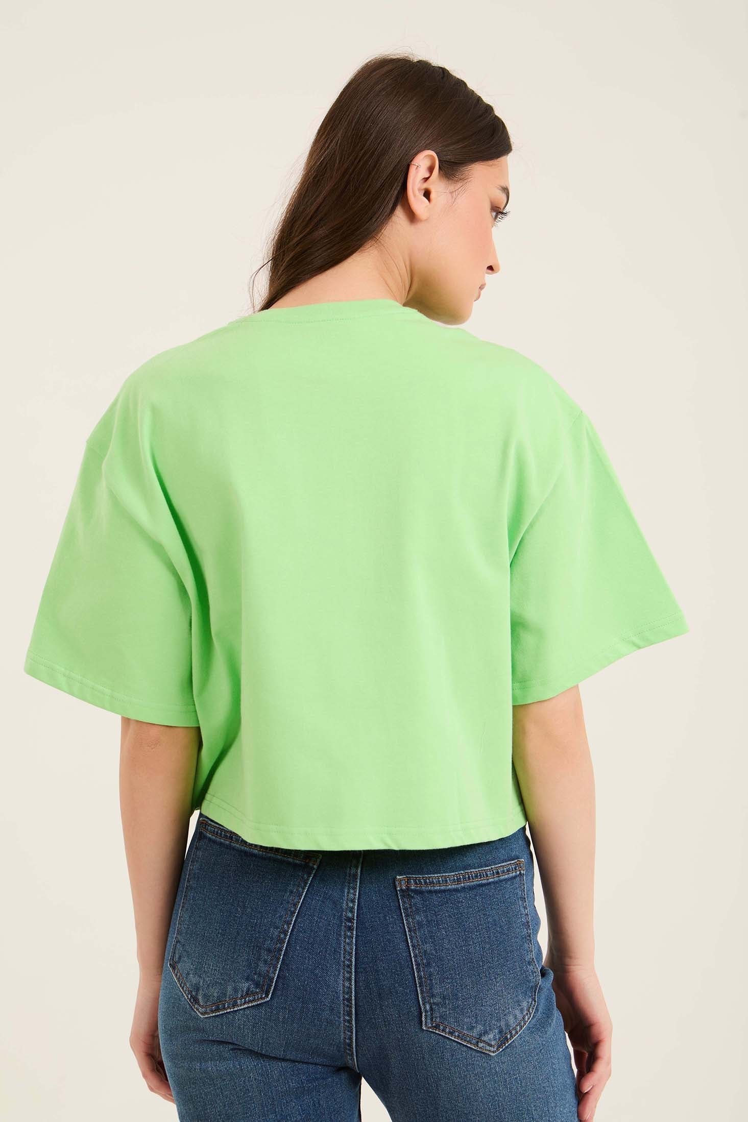 Front Patched Pocket Elbow Sleeves Tee