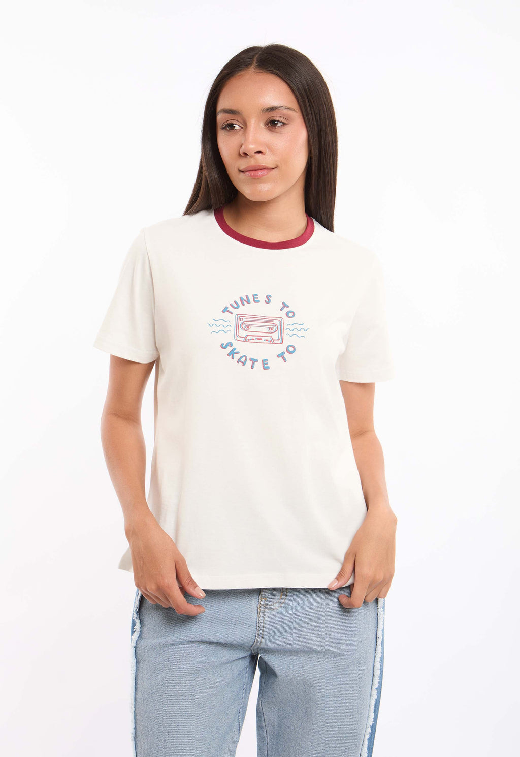 Slip On Cotton Short Sleeves Tee