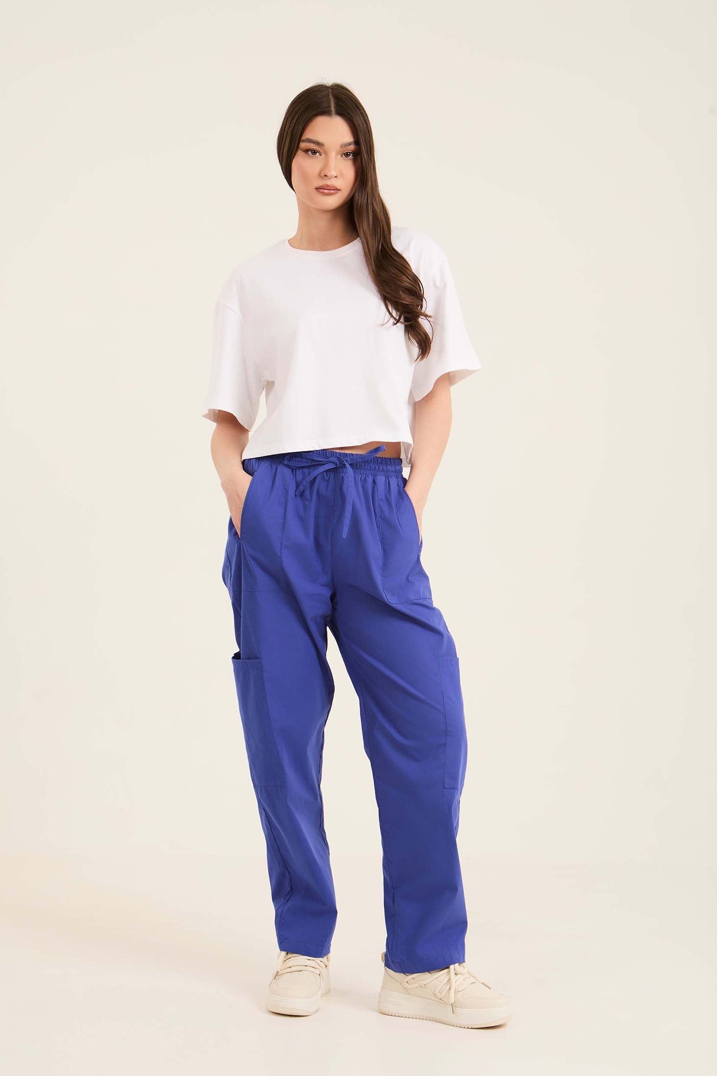 Relaxed Utility Cotton Pants