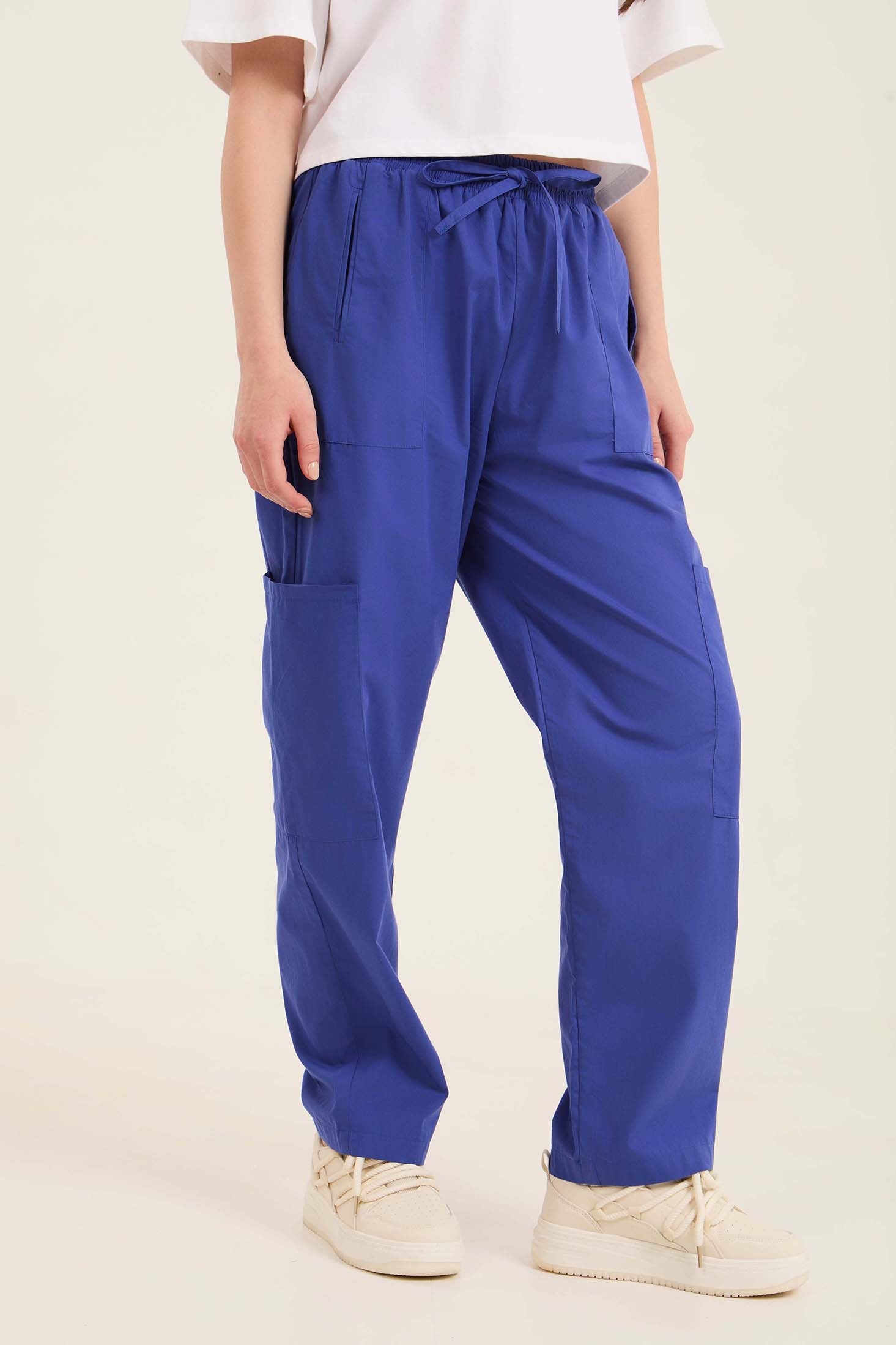 Relaxed Utility Cotton Pants