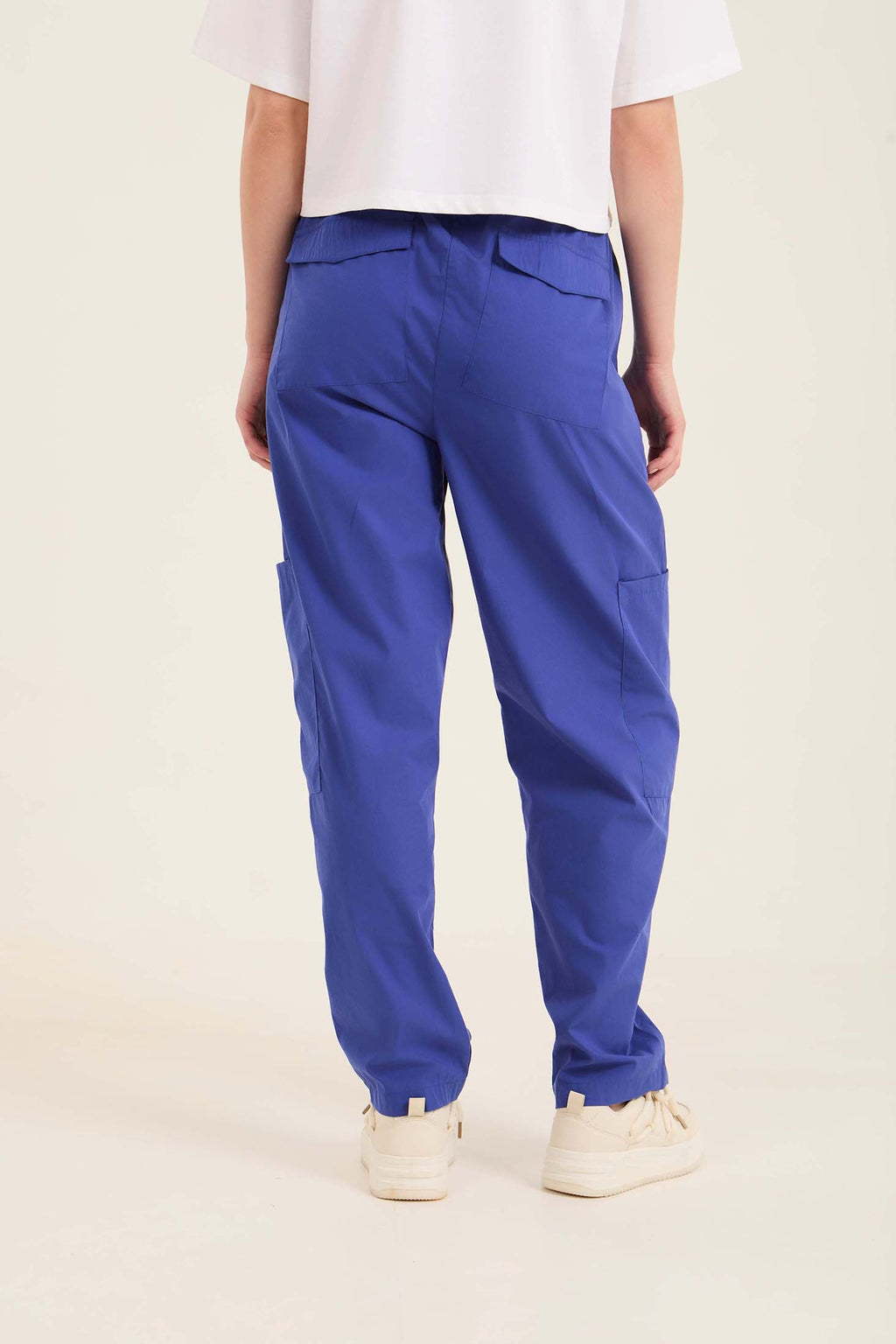 Relaxed Utility Cotton Pants