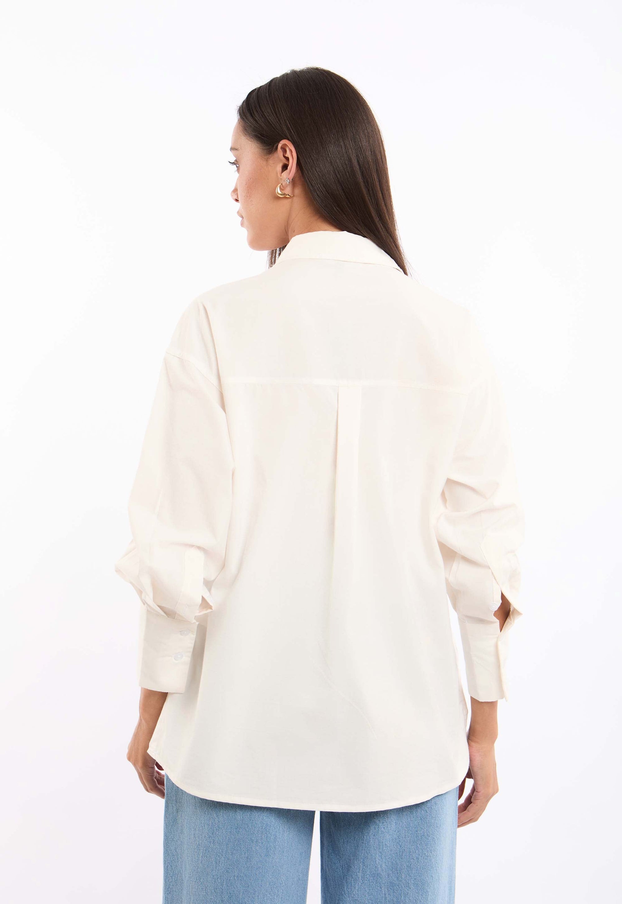 Everyday Oversized Cotton Shirt