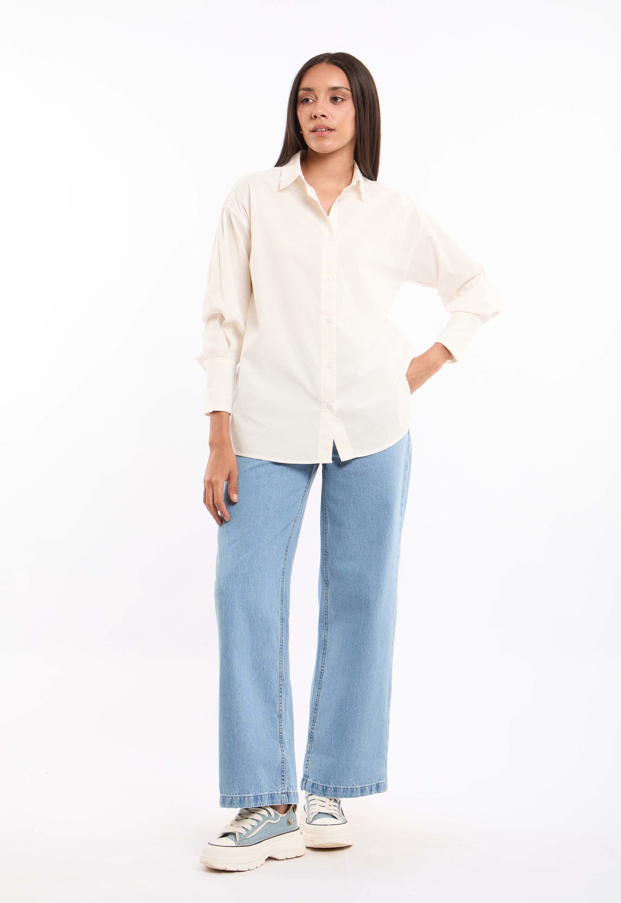 Everyday Oversized Cotton Shirt