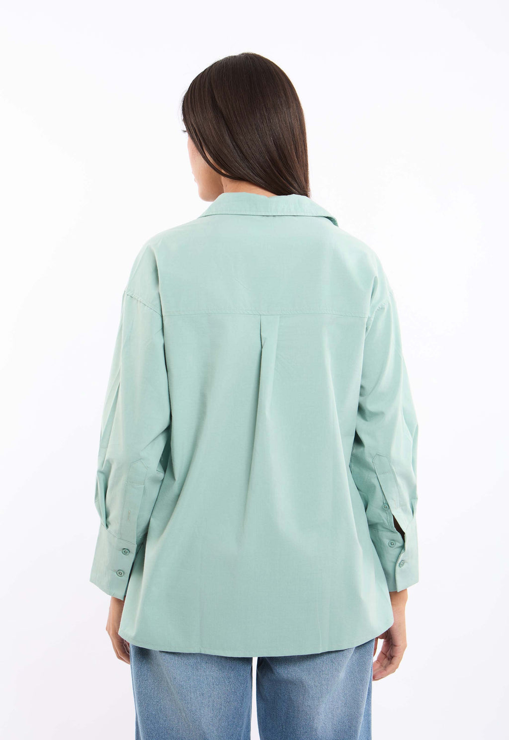 قميص قطن واسع للاستخدام اليومي