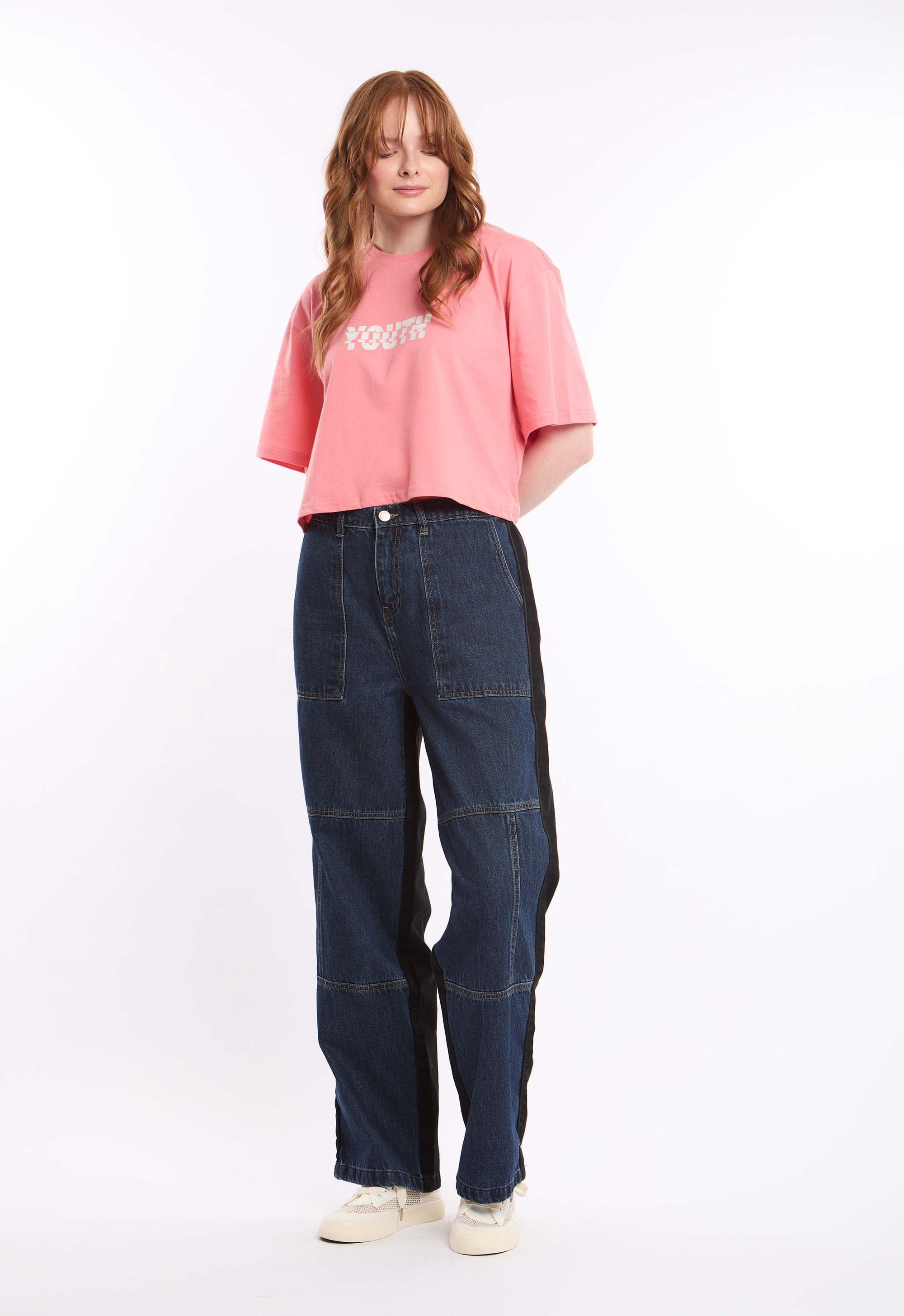 Printed "Youth" Slip On Short Tee